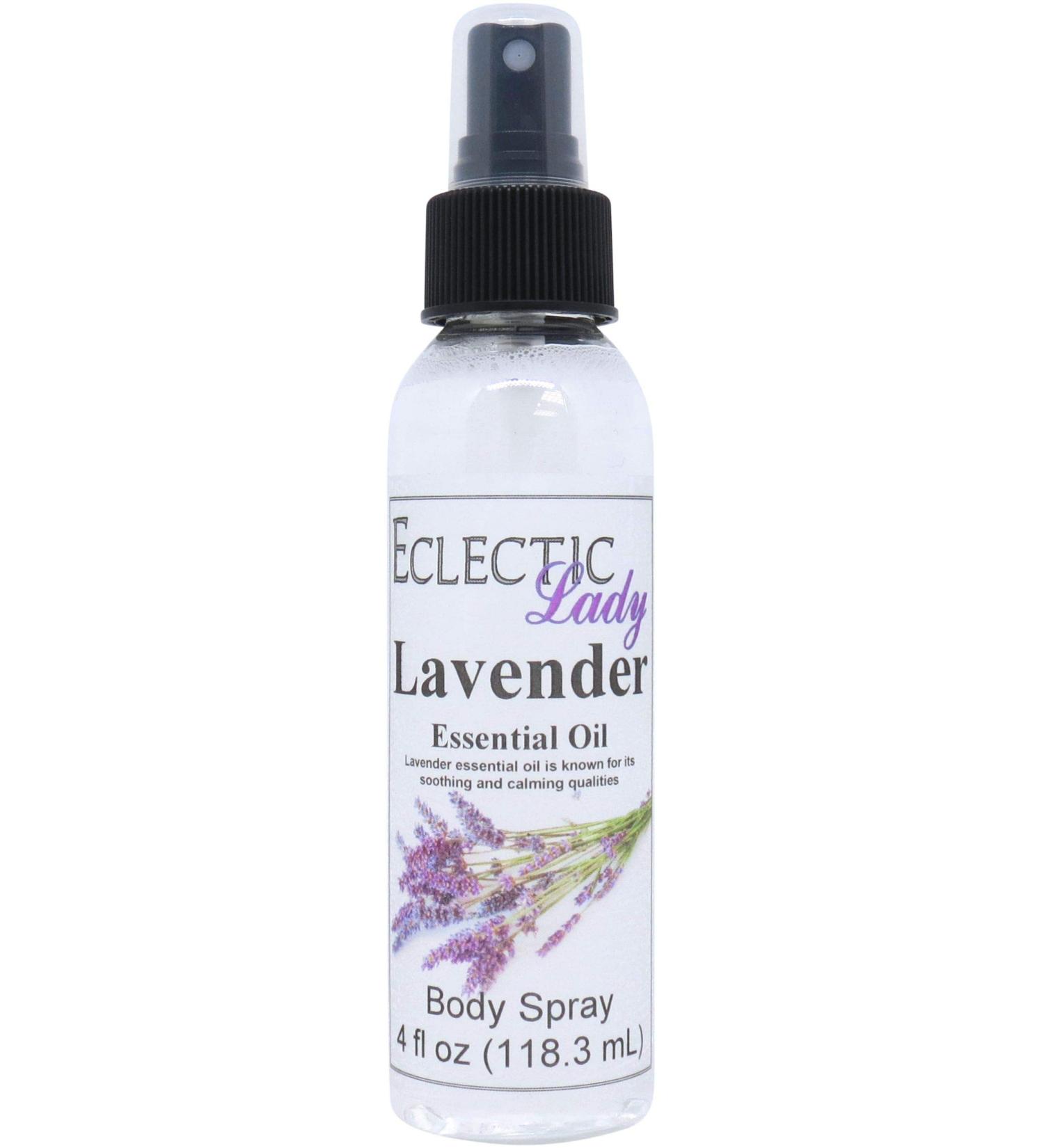 Lavender Essential Oil Body Spray (Double Strength) 8 ounces Body Mist for Women with Clean Light & Gentle Fragrance Long Lasting Perfume with Comforting Scent for Men & Women Cologne with Soft 8 Fluid Ounces (Double Strength) - Buy Online on GoSupps.com