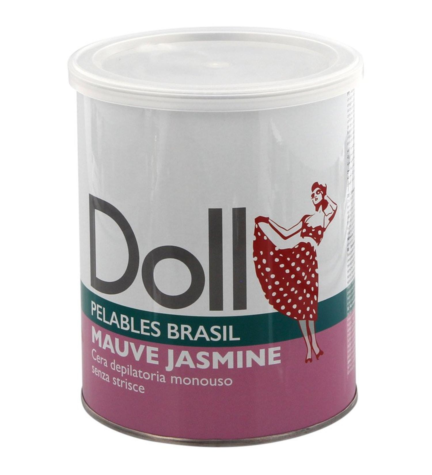 Kosmetex Malve Jasmin Doll Wax Pelables Primo wax tin for flexible waxing without fleece strips 800g