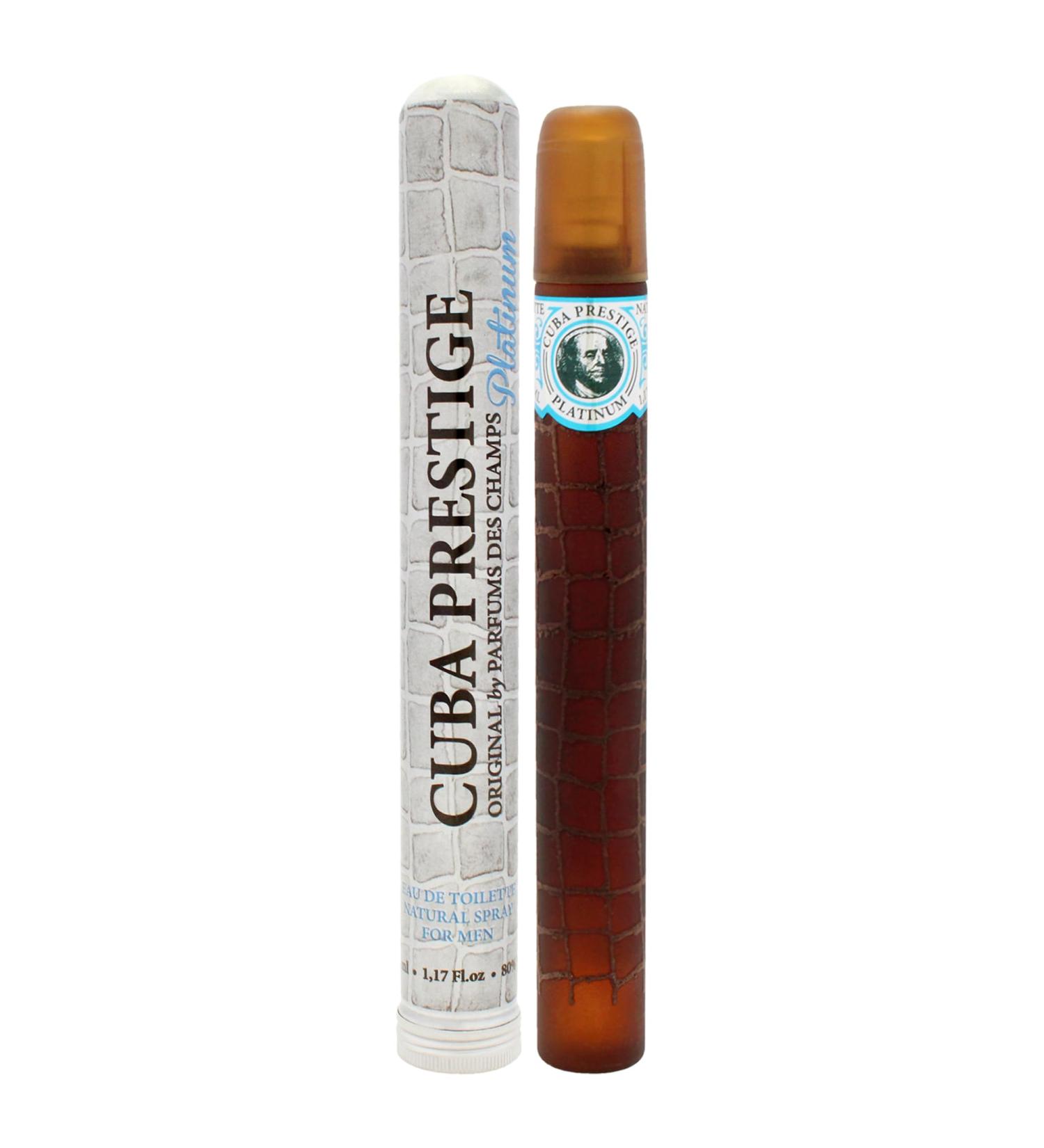 Cuba Prestige Platinum 1.17Oz. Eau De Toilette Spray Men - Buy Online on GoSupps.com