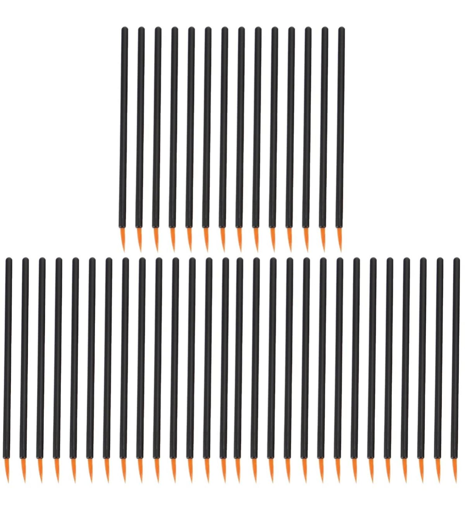 FRCOLOR 300 Pcs Disposable Eyeliner Brushes - Professional Makeup Tools for Perfect Application - Artificial Fiber & Hard Head Design - Buy Online on GoSupps.com