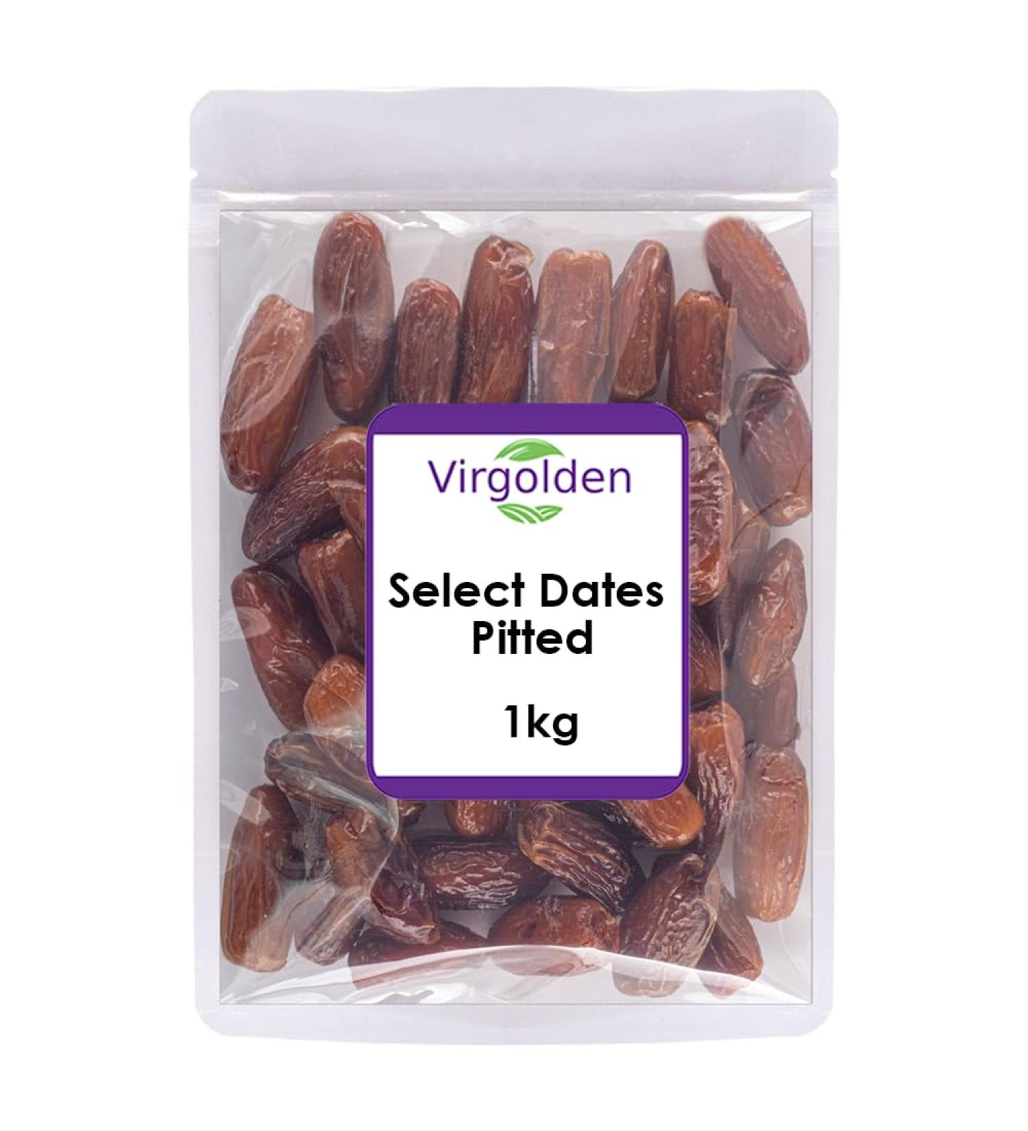 Select Dates Pitted 1kg by Virgolden - Buy Online on GoSupps.com