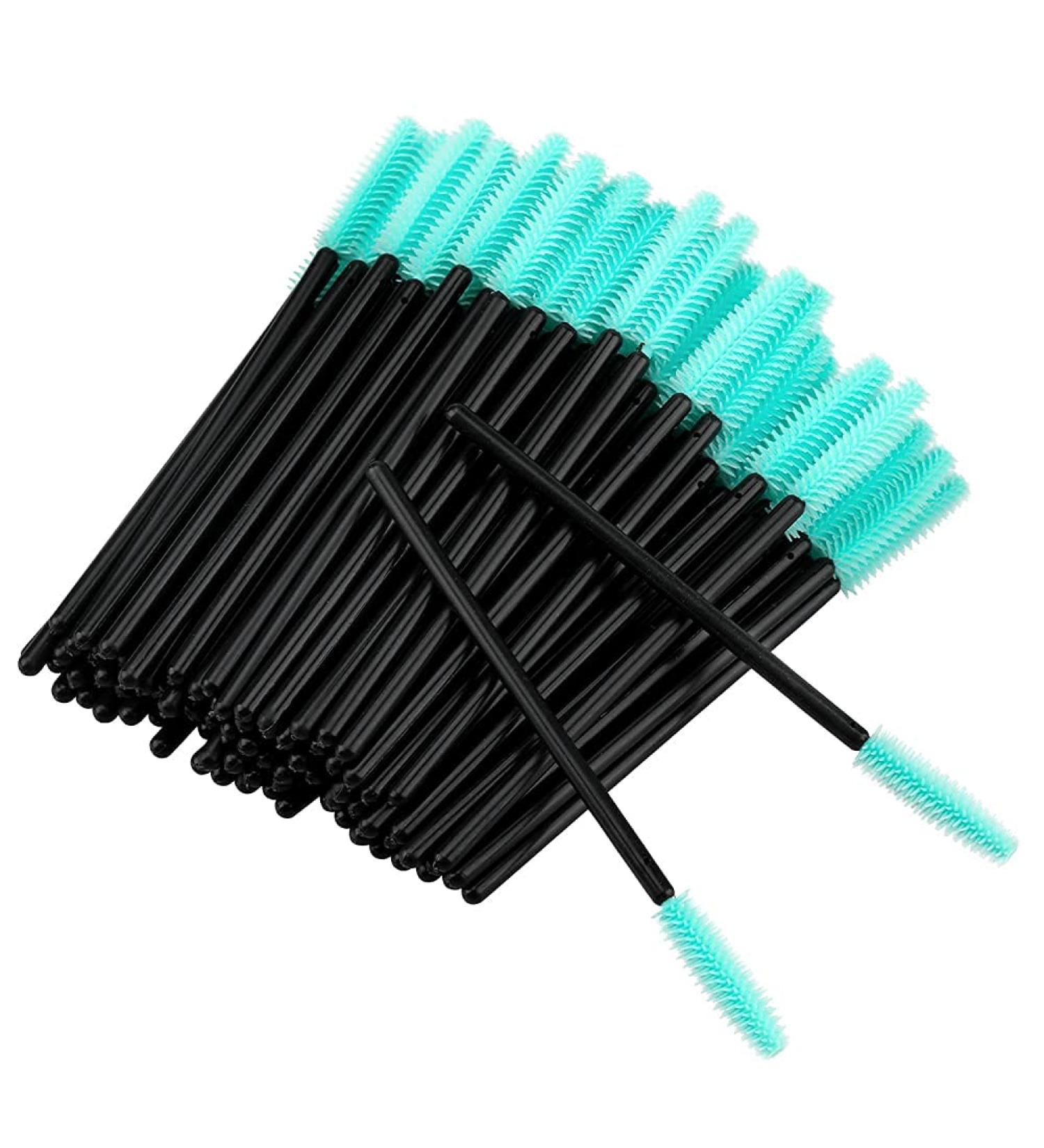 Buy G2PLUS 100PCS Silicone Eyelash Brushes Black Mascara Wands & Applicators for Makeup Personal Care & Eyelash Extensions International Shipping Available - Buy Online on GoSupps.com