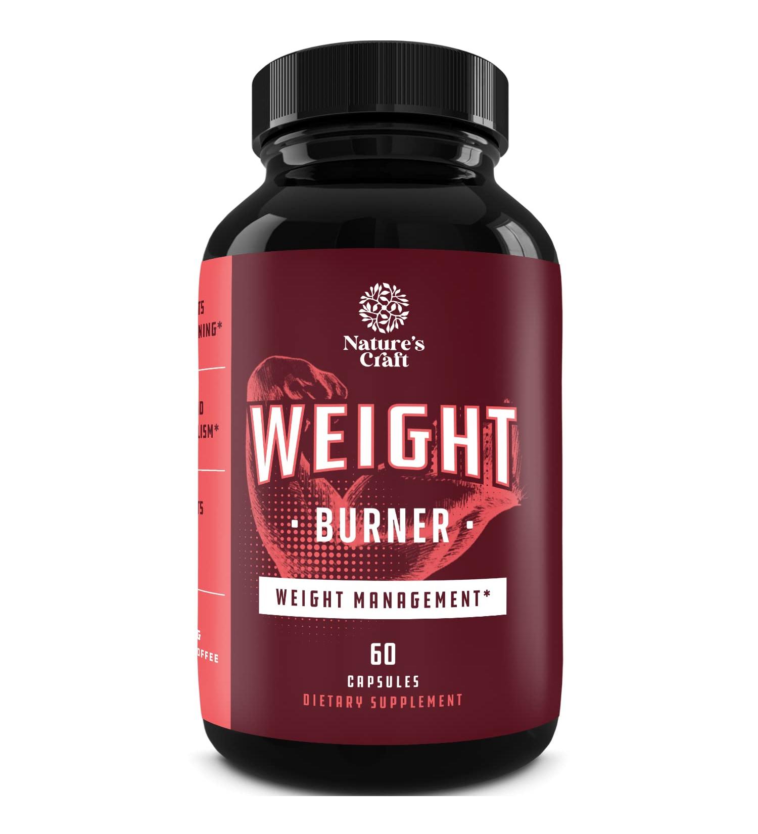 Natures Craft Garcinia Cambogia Extract: Fast-Acting Weight Loss Pills for Women & Men with Green Coffee Bean, Raspberry Ketones, Antioxidant Support, Detox Cleanse - Boost Metabolism & Energy - Buy Online on GoSupps.com