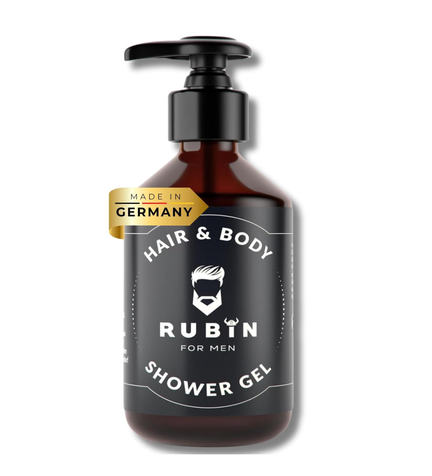  Rubin for Men Rubin for Men Shower Gel for Hair and Body - Buy Online on GoSupps.com