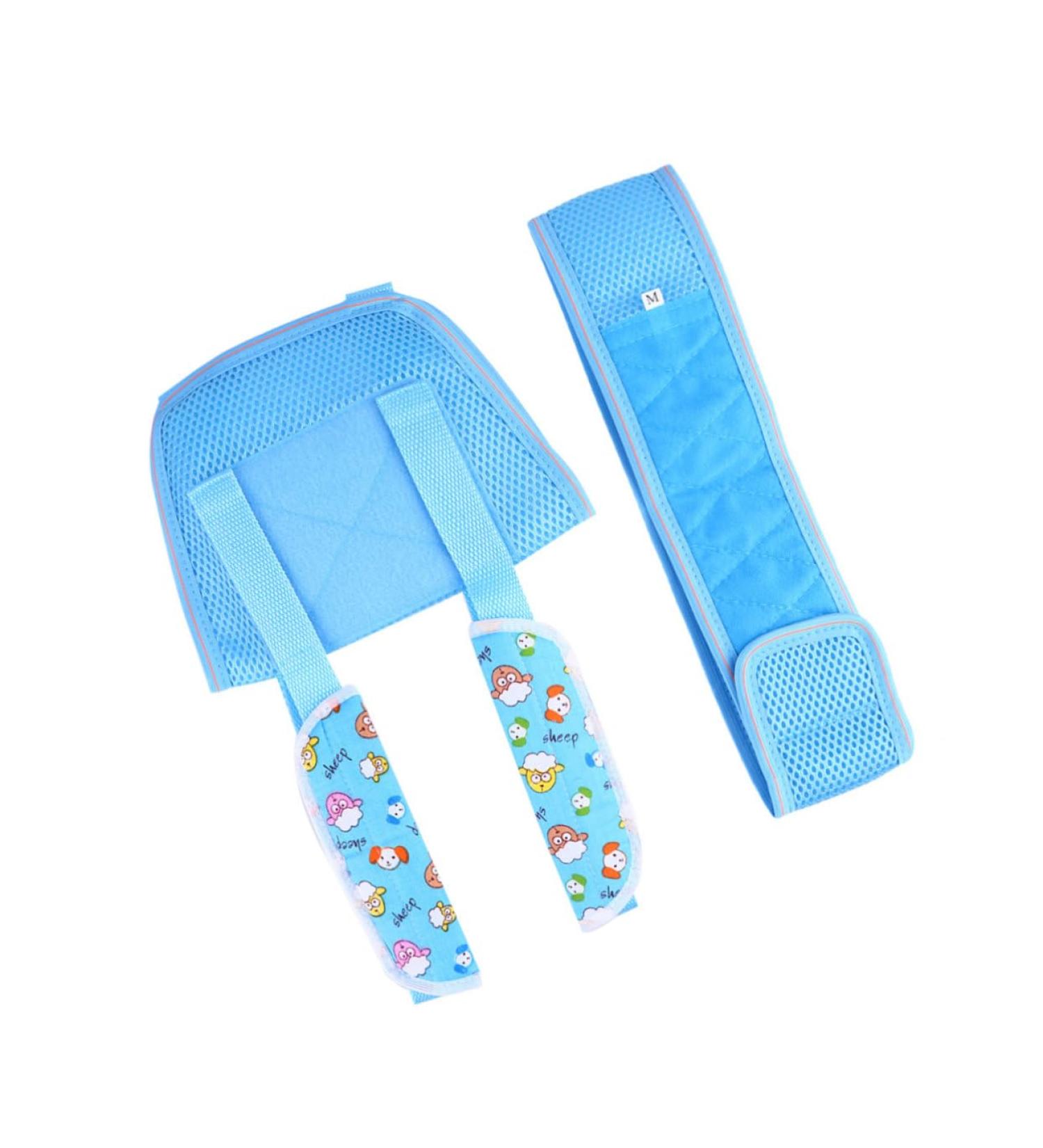 NOLITOY Adjustable Arm Sling for Kids | Breathable Shoulder Support for Fractures & Injuries | Perfect for Broken Arm Recovery - Blue - Buy Online on GoSupps.com