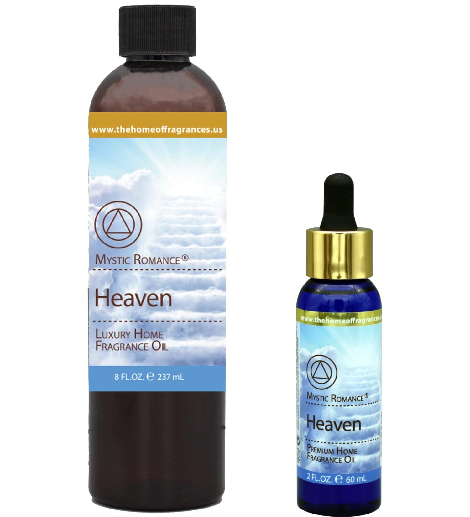 The Home of Fragrances - Set of 2 Bottles of Fragrance Oils - 2oz & 8oz (Heaven)