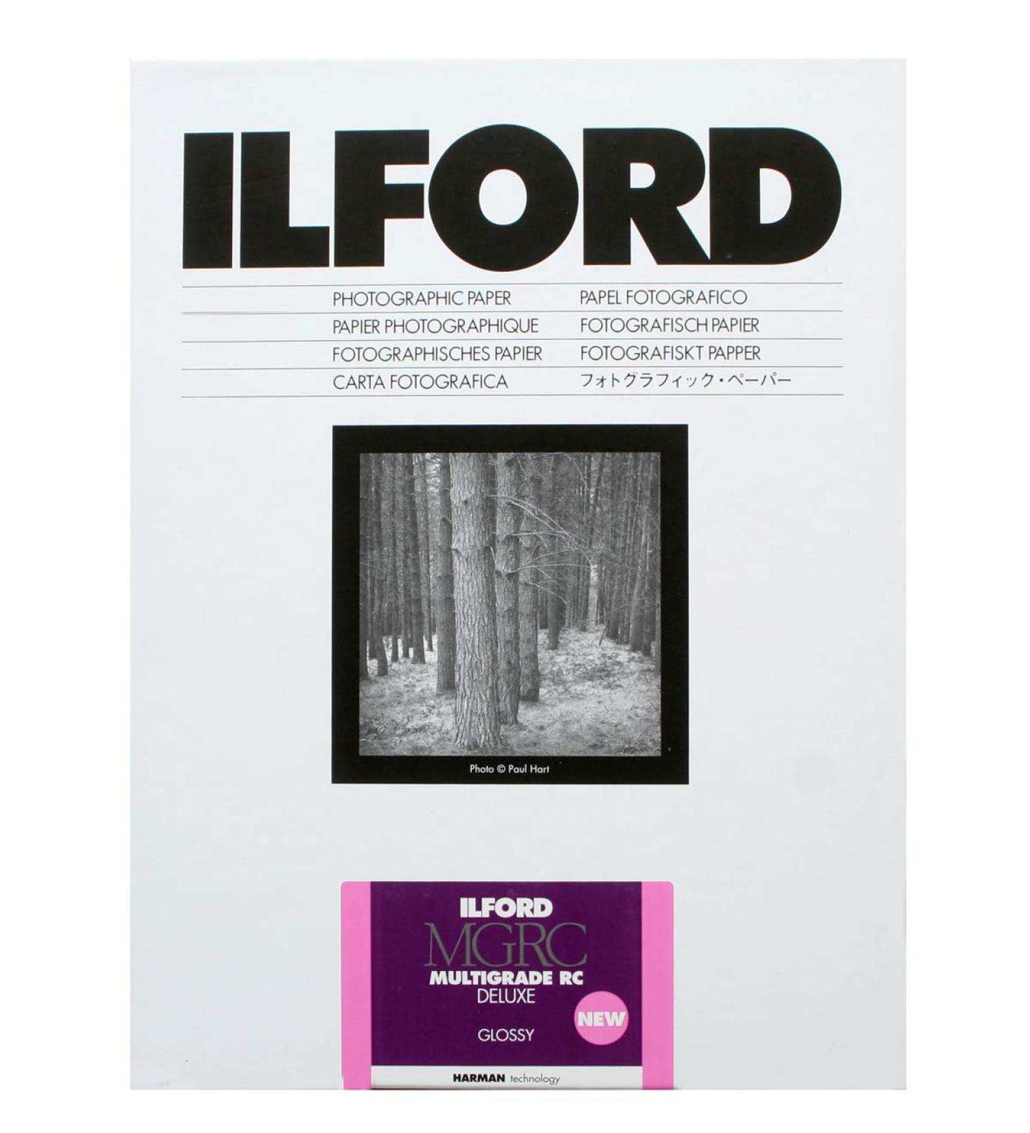 Ilford Multigrade V RC Deluxe Glossy 8x10 50 Sheets