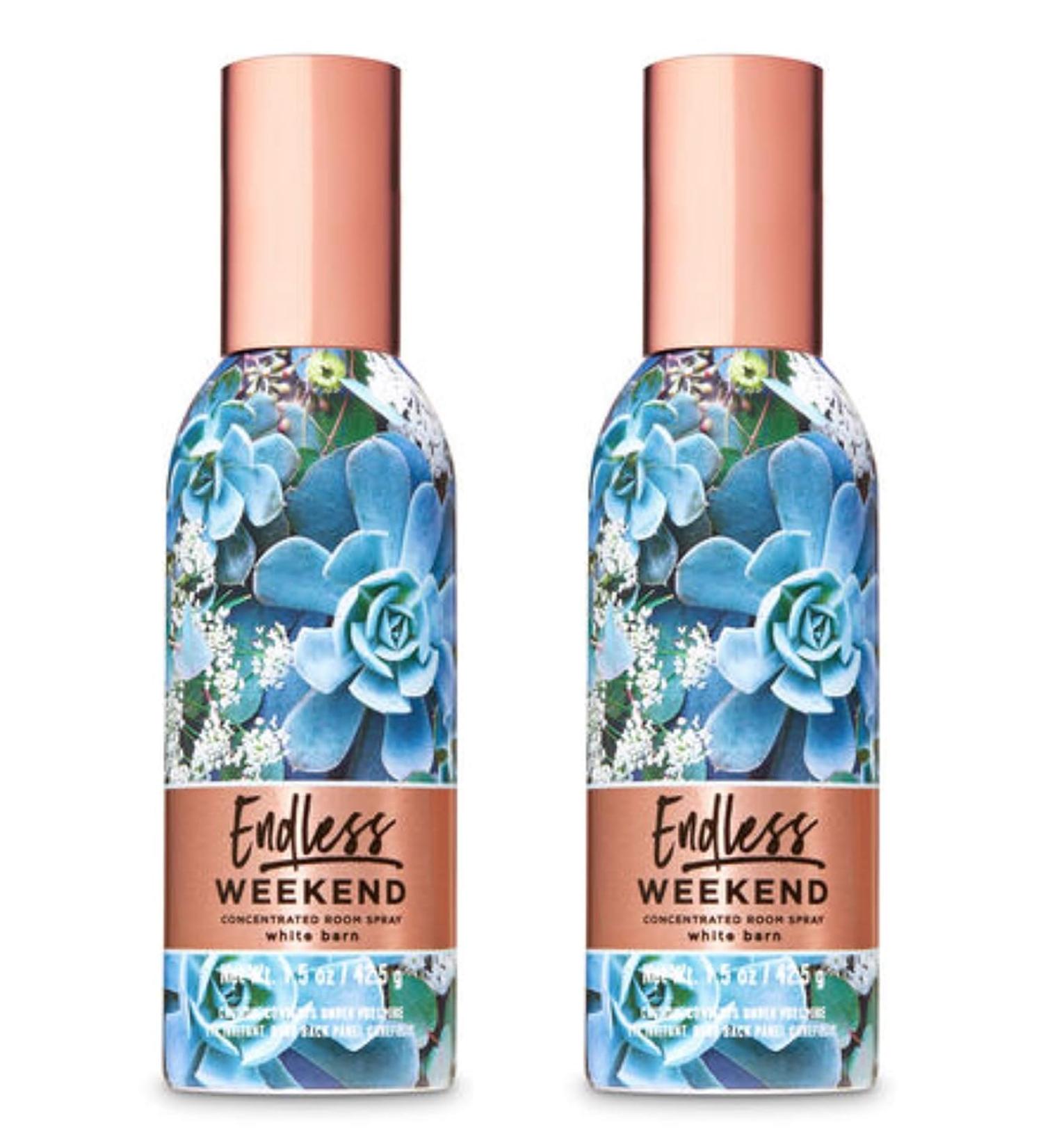 Bath & Body Works Room Perfume Spray Endless Weekend 1.5 oz