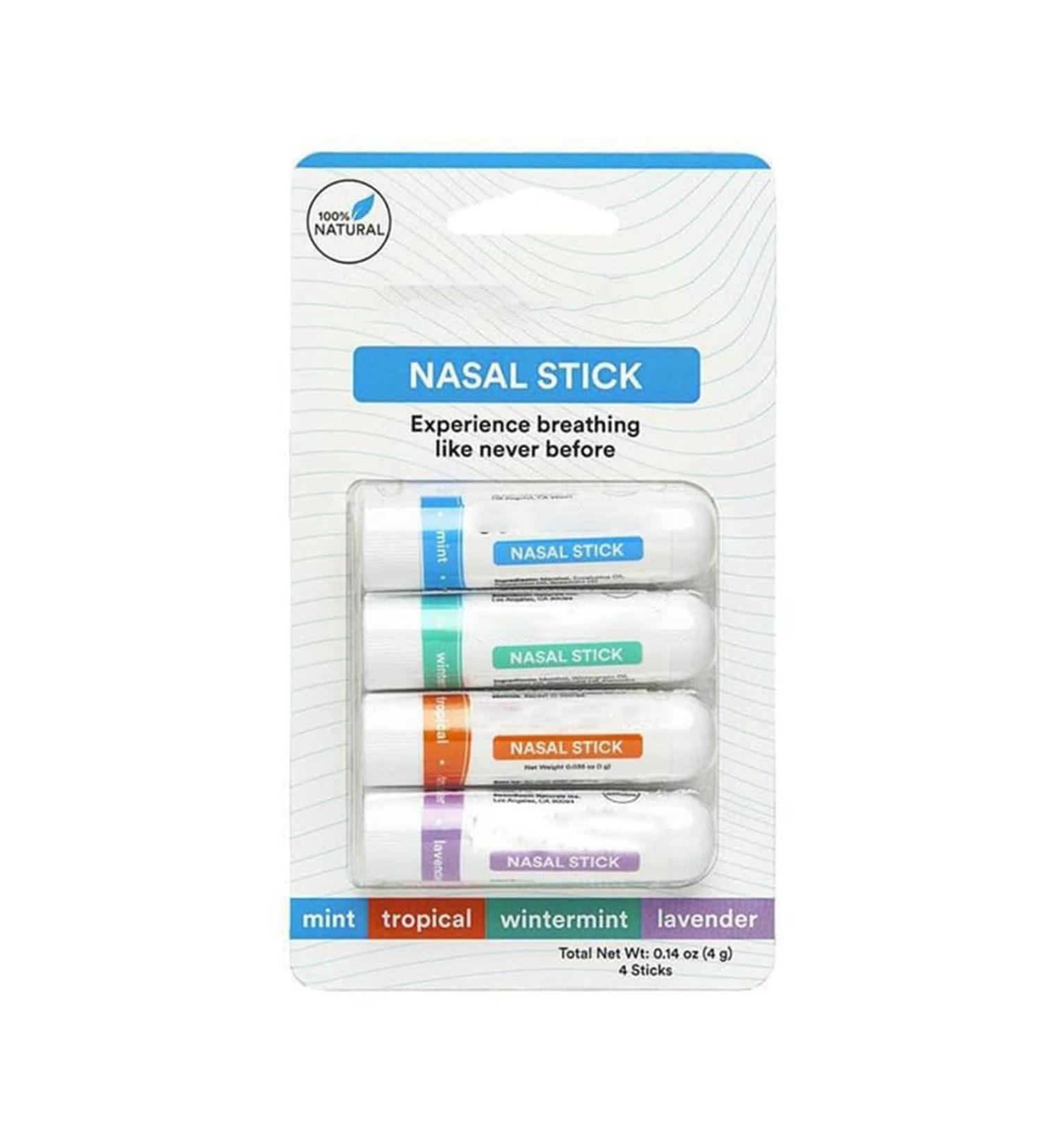 Nasal Stick Portable Menthol Inhaler Refreshing Brings Positiveness And Gratitude Let You Relax Every Day Relieve Stress Enhance Concentration Relieve Nasal Stuffing 1 - Buy Online on GoSupps.com