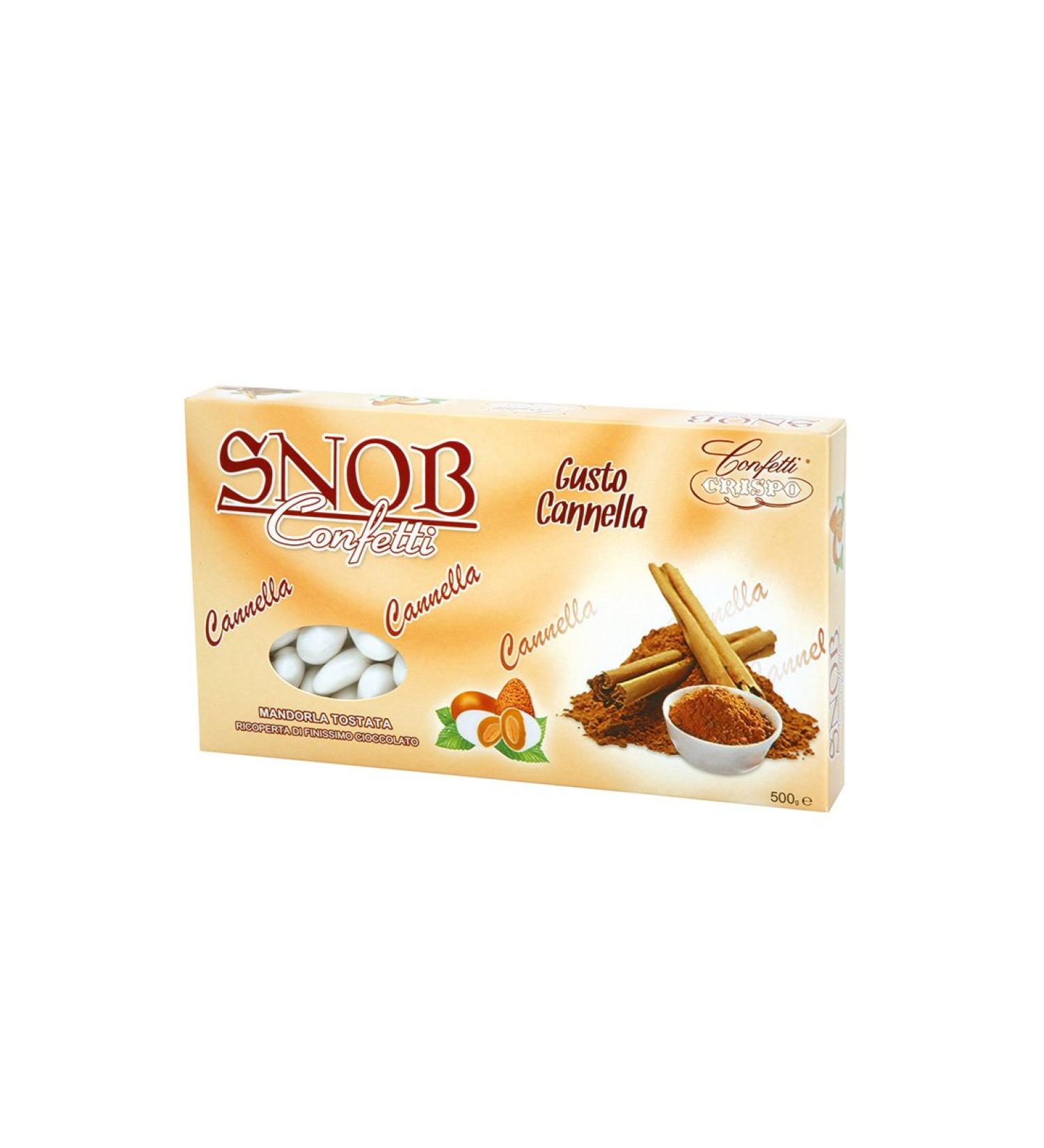 CRISPO Crispo Confetti Snob Cinnamon White 4 x 500g Boxes 2kg