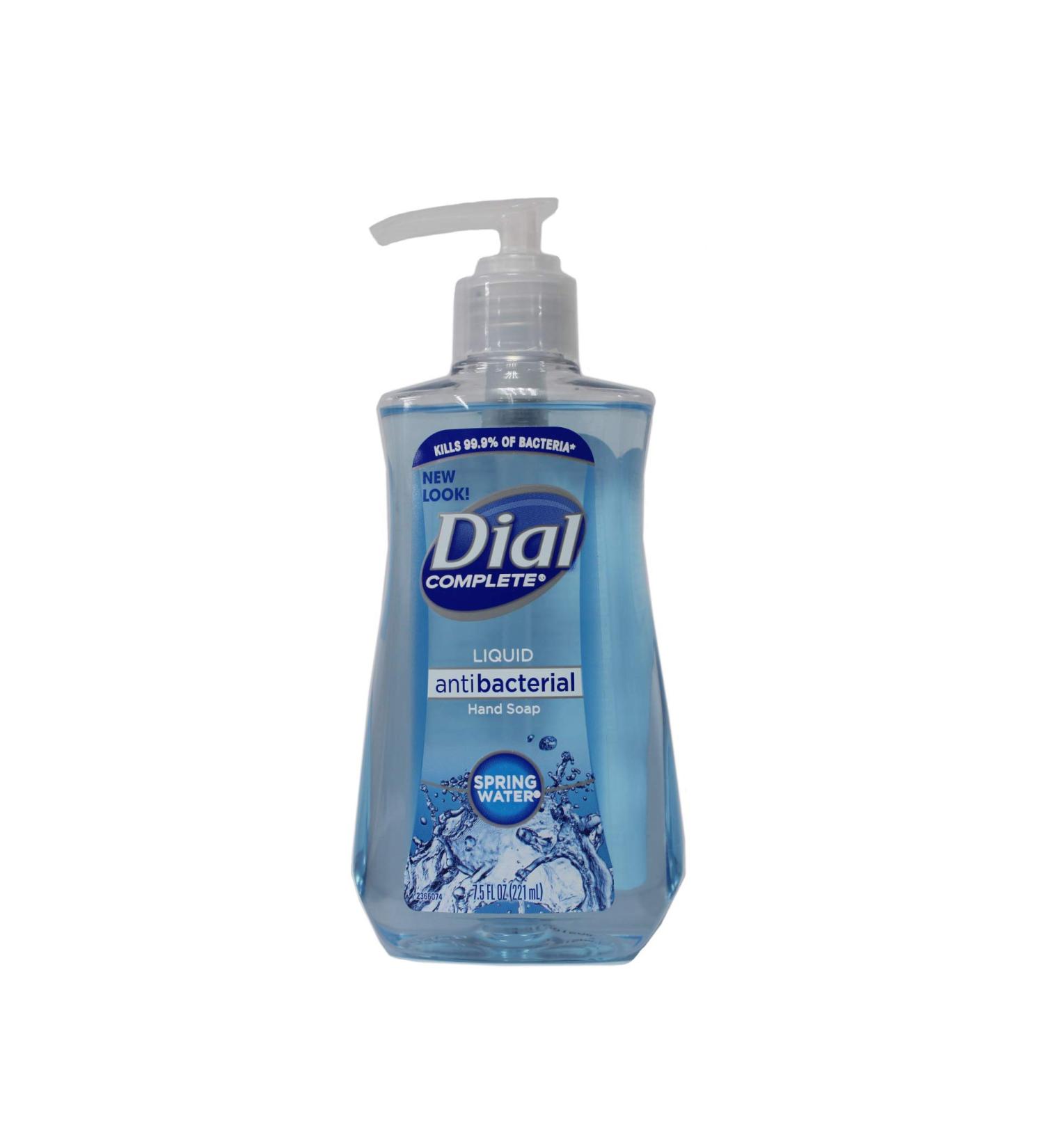Antibacterial Liquid Hand Soap  Spring Water  7.5 oz Bottle  12/Carton