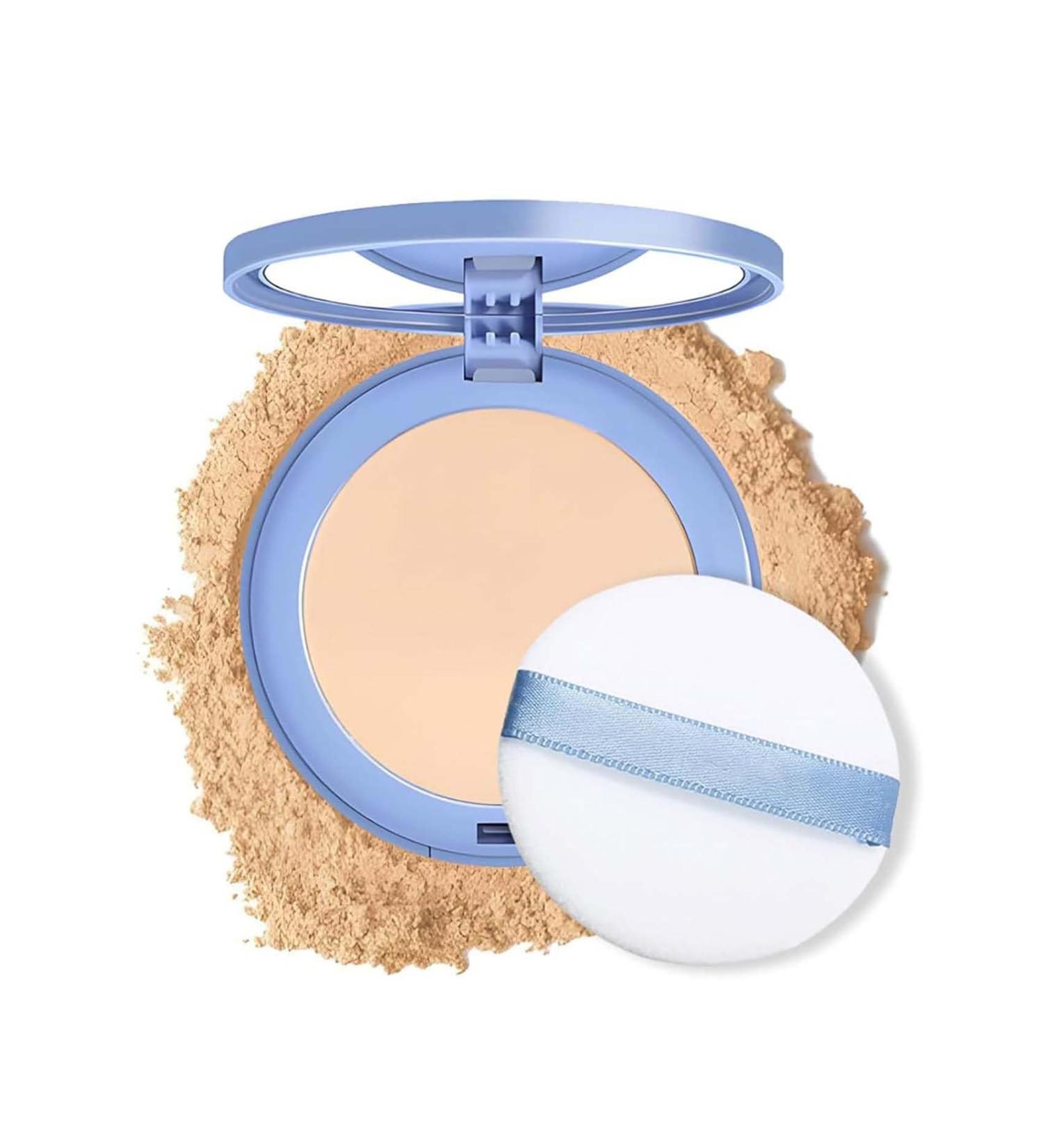 Matte Wet and Dry Powder | Oil Control Pressed Makeup | Waterproof Long Lasting Finishing Powder - 02 Natural Beige - Buy Online on GoSupps.com