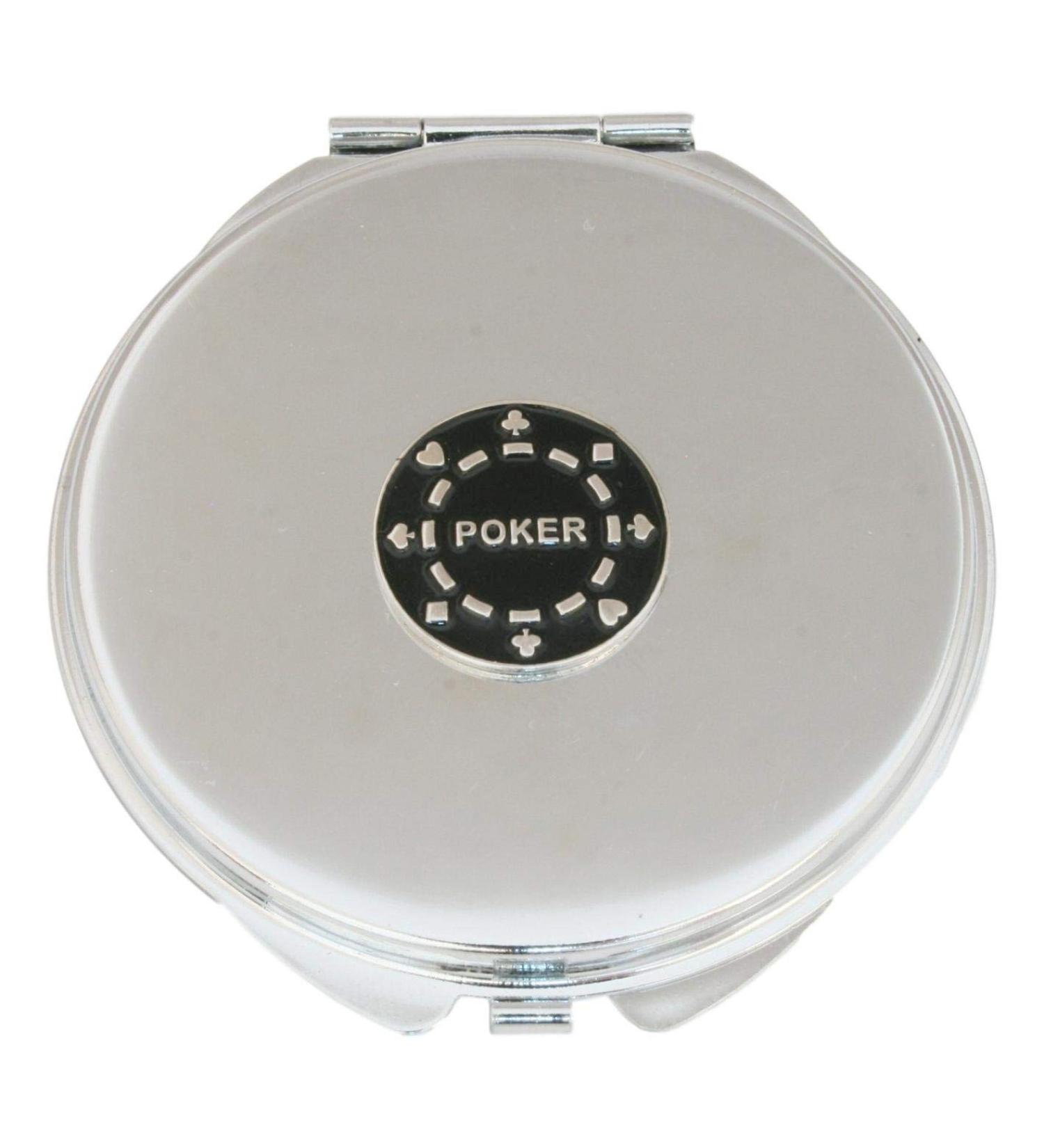 Poker Chip Compact Mirror Handbag Gift With Free Engraving 543 - Buy Online on GoSupps.com