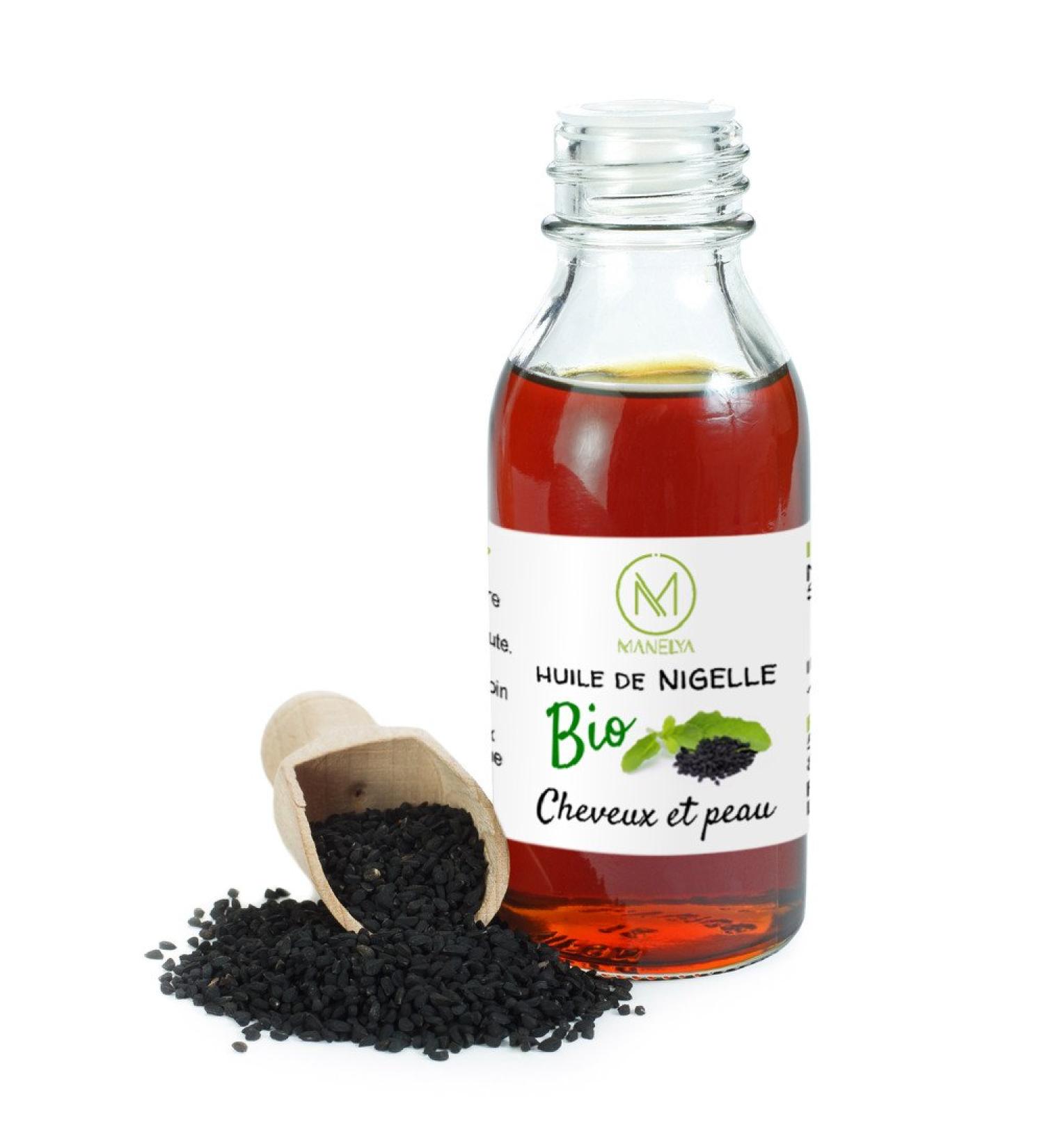  Manelya Manelay Organic Black Seed Oil 60 ml - Buy Online on GoSupps.com