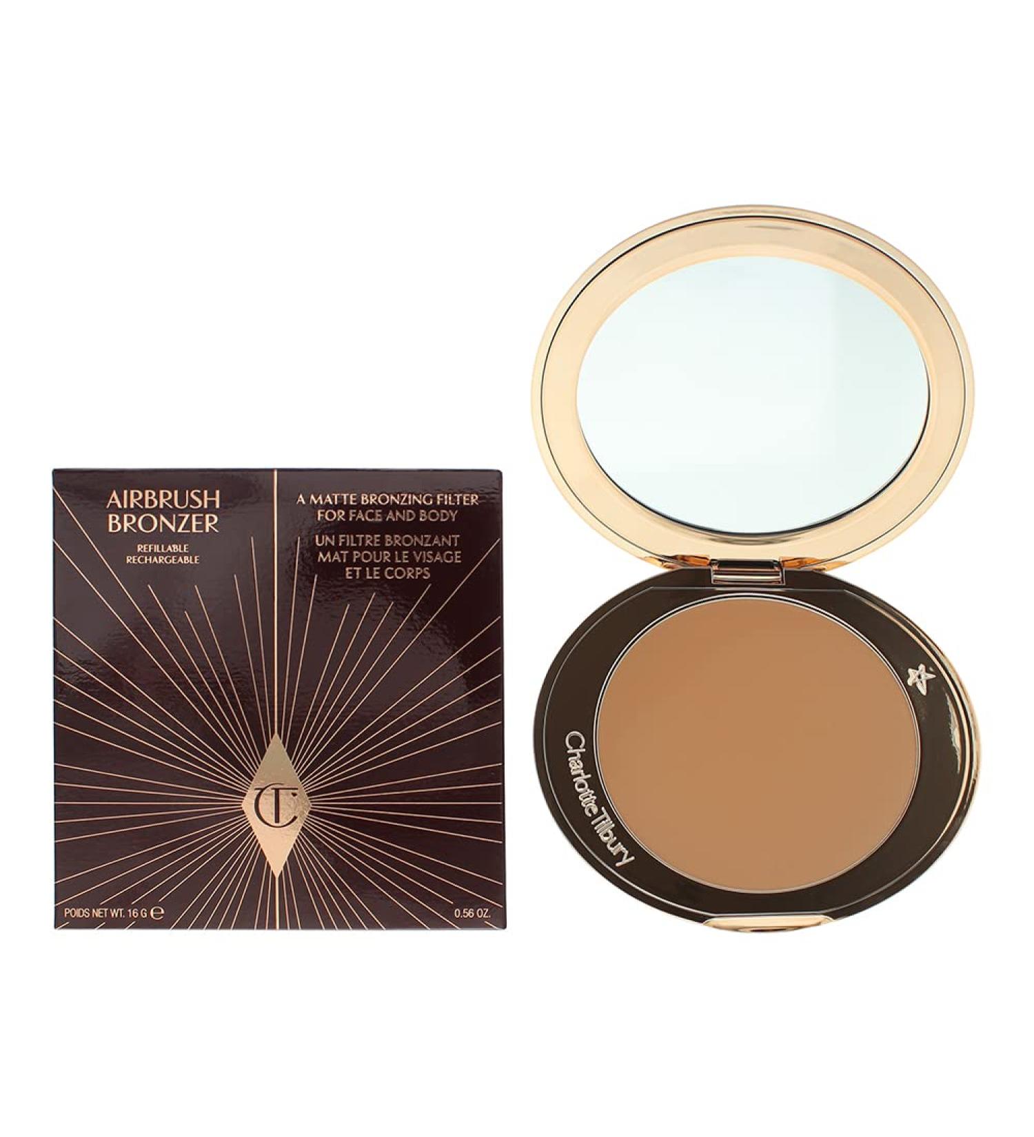Charlotte Tilbury Airbrush Bronzer 02 Medium Bronze 1oz - Authentic, Long-lasting Formula - Buy Online on GoSupps.com
