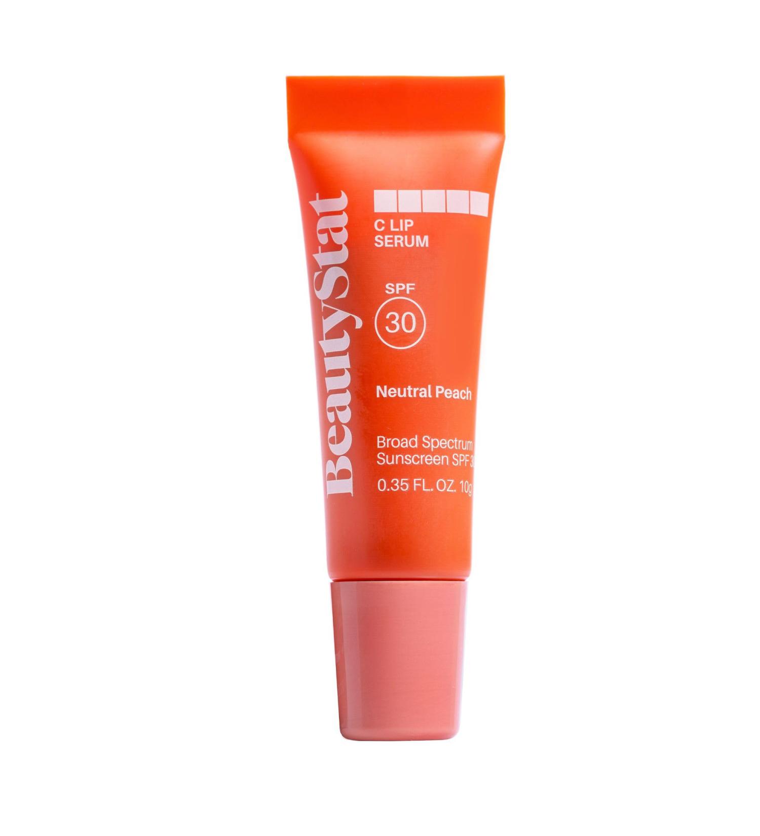 Beautystat Vit C Lip Serum 0.35 Fl Oz 0.35 Fl Oz Neutral Peach - Buy Online on GoSupps.com
