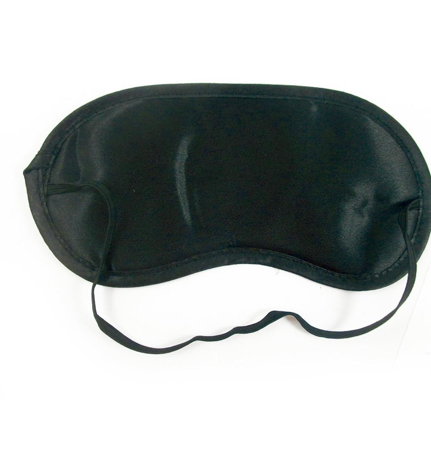 Blackout Sleep Mask - Travel & Meditation Blindfold - 7 x 3.5 - Buy Online on GoSupps.com