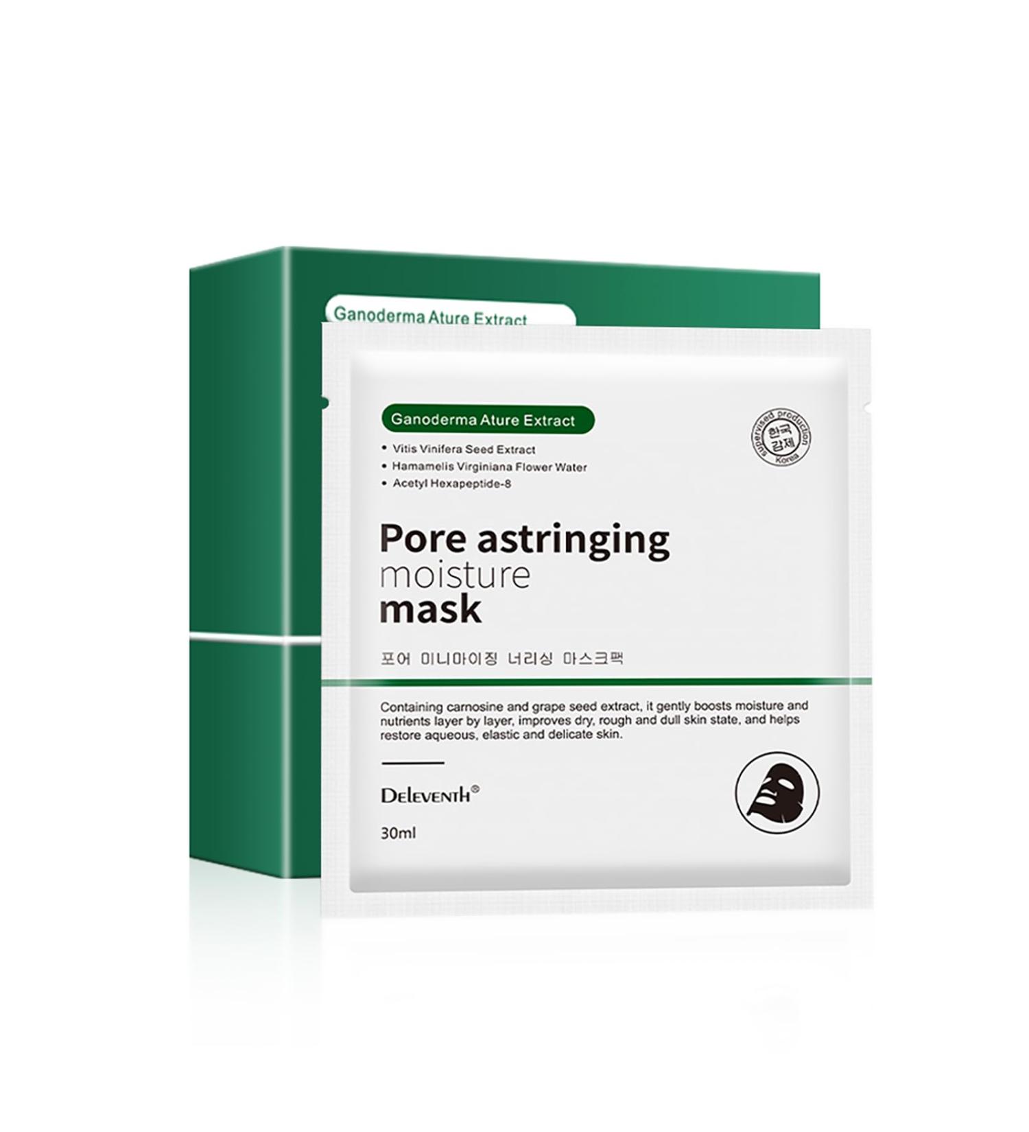 DEleventh Korean Lactobionic Acid Facial Mask - 30ml x 10pcs | Deep Cleansing Moisturizing Anti-Aging & Anti-Acne Treatment - Buy Online on GoSupps.com