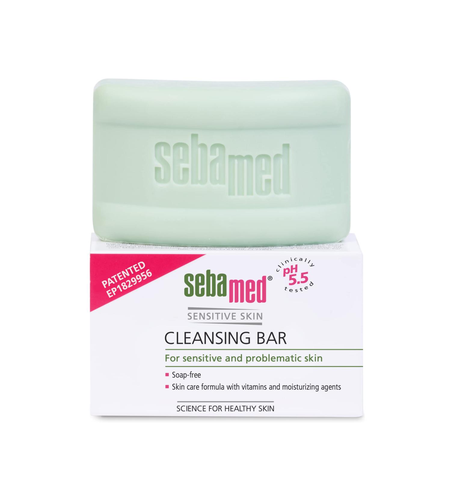 Buy Pasante Sebamed Cleansing Bar - Gentle Skin Care for All Skin Types | Fast International Shipping - Buy Online on GoSupps.com