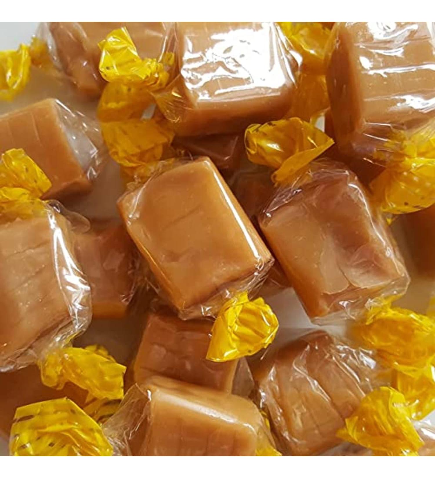 Pick & Mix Sweets Retro Candy Sweets Assorted Wrapped Sweets - Individually Wrapped Boiled Sweets (Bristows Vanilla Fudge 500g)
