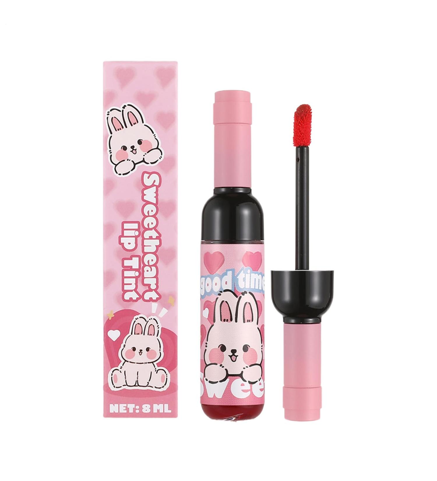 Lipstick for Women Liquid Lipstick Lip Color Wine Matte Lip Gloss Long Lasting Waterproof Lipstain for Beauty Women and Girls Gasters Dating Gathering 02 B - Buy Online on GoSupps.com