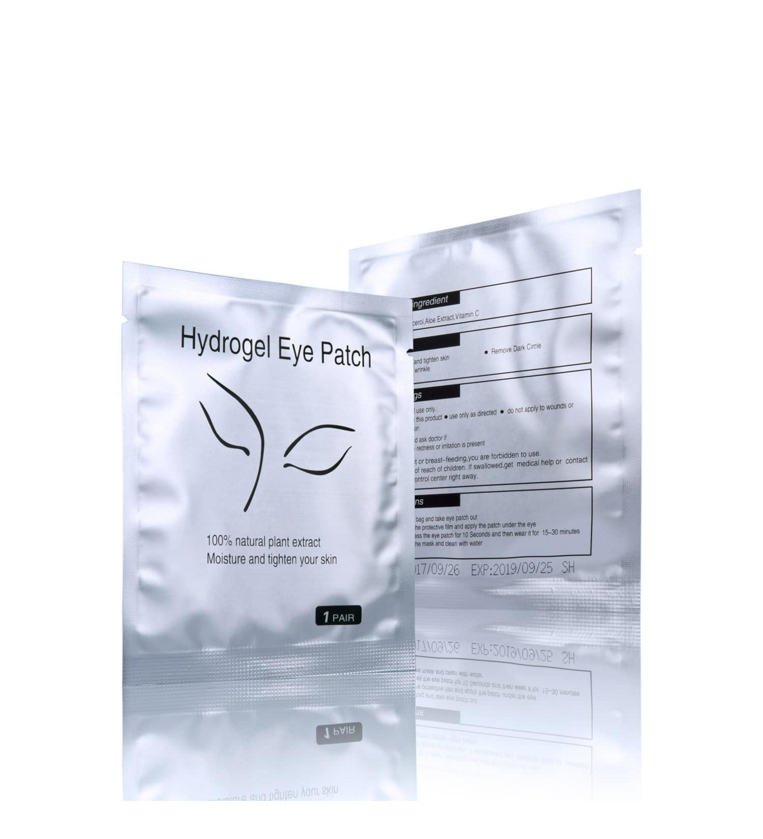 100 Pairs Under Eye Gel Pads for Eyelash Extensions - Comfy & Cool Eye Mask Beauty Tool - Buy Online on GoSupps.com