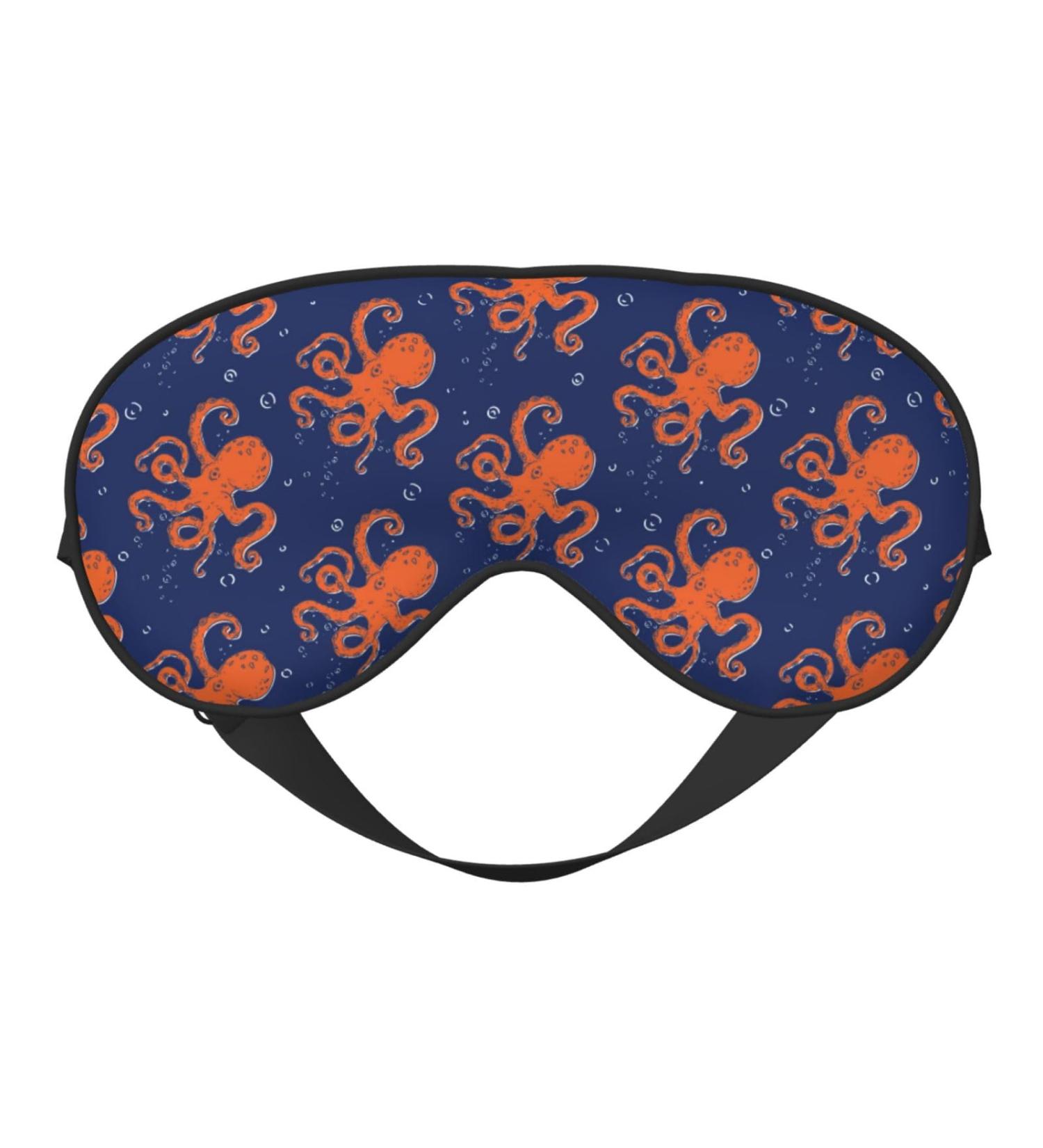 Octopus Sleep Mask | Adjustable Double-Sided Eye Mask - Soft Sleep Covers for Perfect Shading & Reduced Eye Edema - Buy Online on GoSupps.com