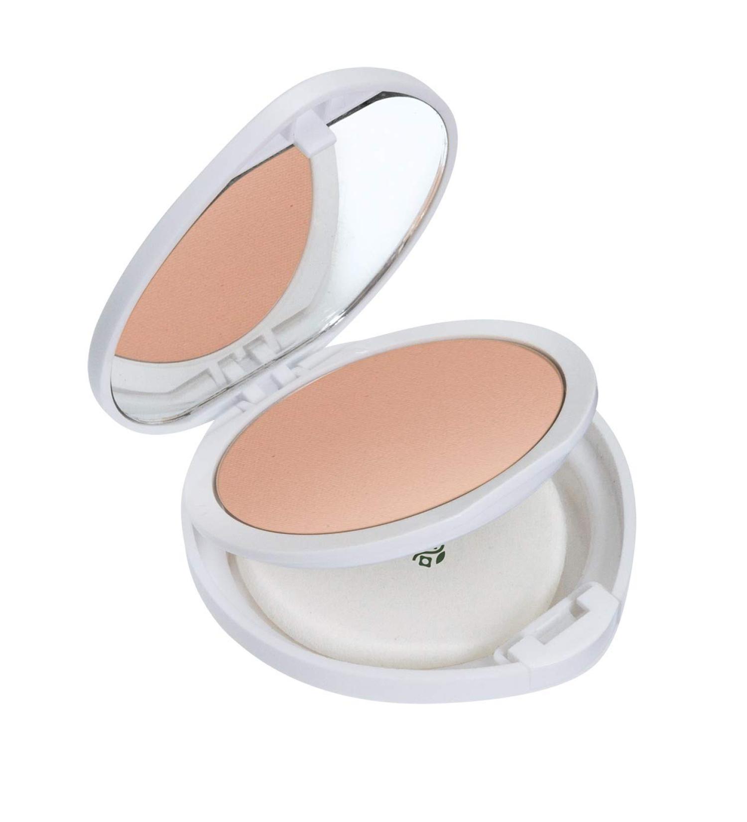 Deborah Milano Compact Formula Pura Foundation SPF 15 with Natural Ingredients 01 Fair, Antioxidant Effect and Modular Copy, Gives Protected and Even Skin, 10 g