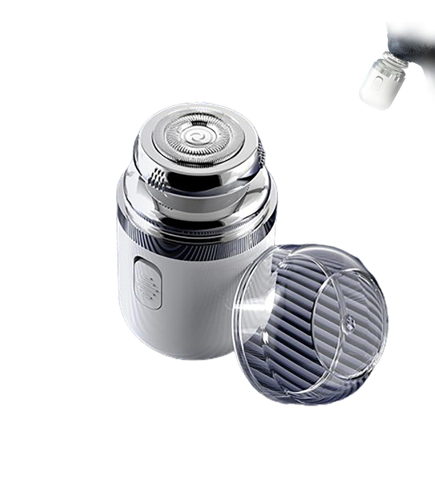 Portable Multifunctional Capsule Shaver 2024 New Mini Shavers for Men Type-C Charging Washable Automatic Men's Electric Shaver Mini Portable Electric Shaver (White) - Buy Online on GoSupps.com