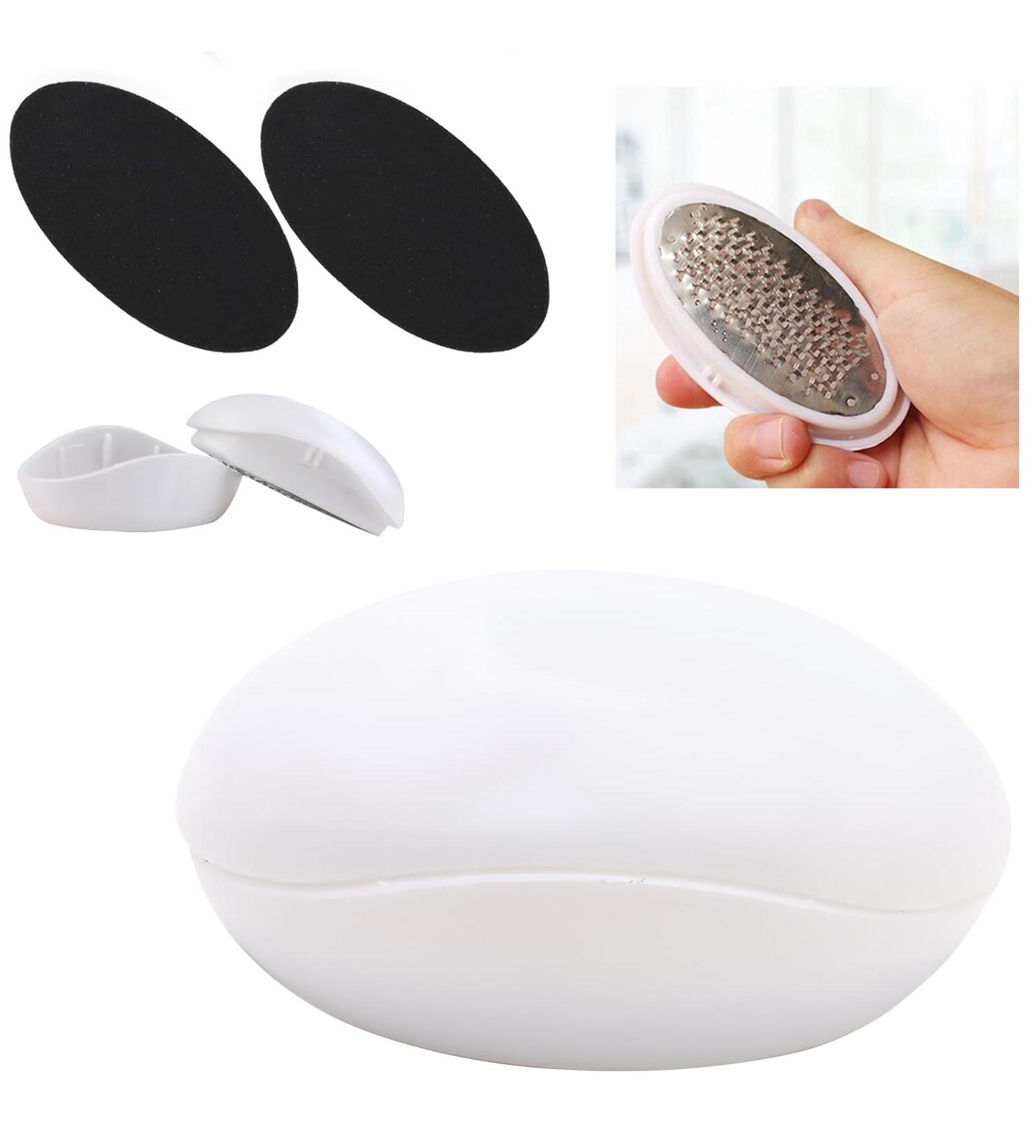 Creative Egg Foot Grinder Portable Callus Remover Durable Manual Pedicure Tool for Dead Skin Removal Highly Effective for Smooth Feet Ideal for Foot Spa and Home Salon Ergonomic and Travel-Friend - Buy Online on GoSupps.com