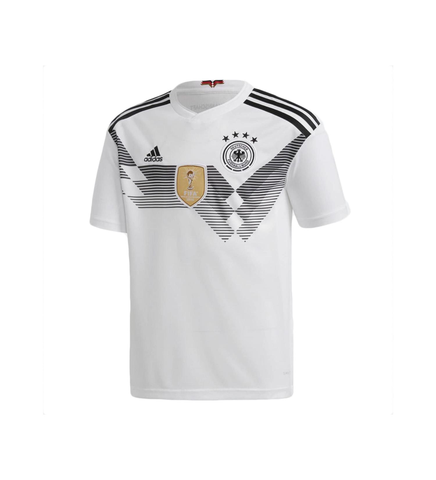 adidas Kids Dfb Home Replica Jersey 176 White (White/Black)