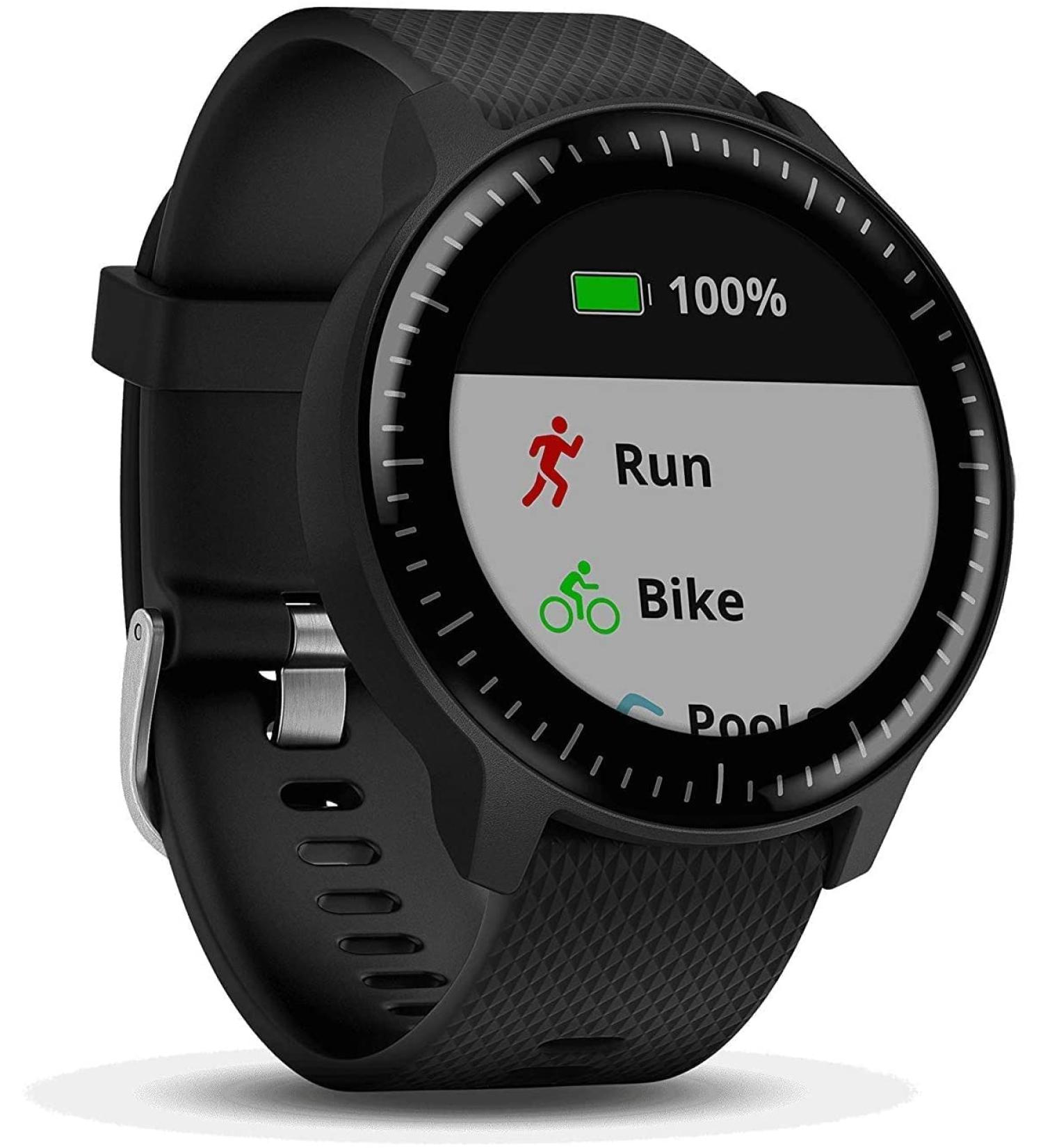 Garmin vivoactive 3 Music GPS Smartwatch - Black/Silver (Renewed) - Buy Online on GoSupps.com