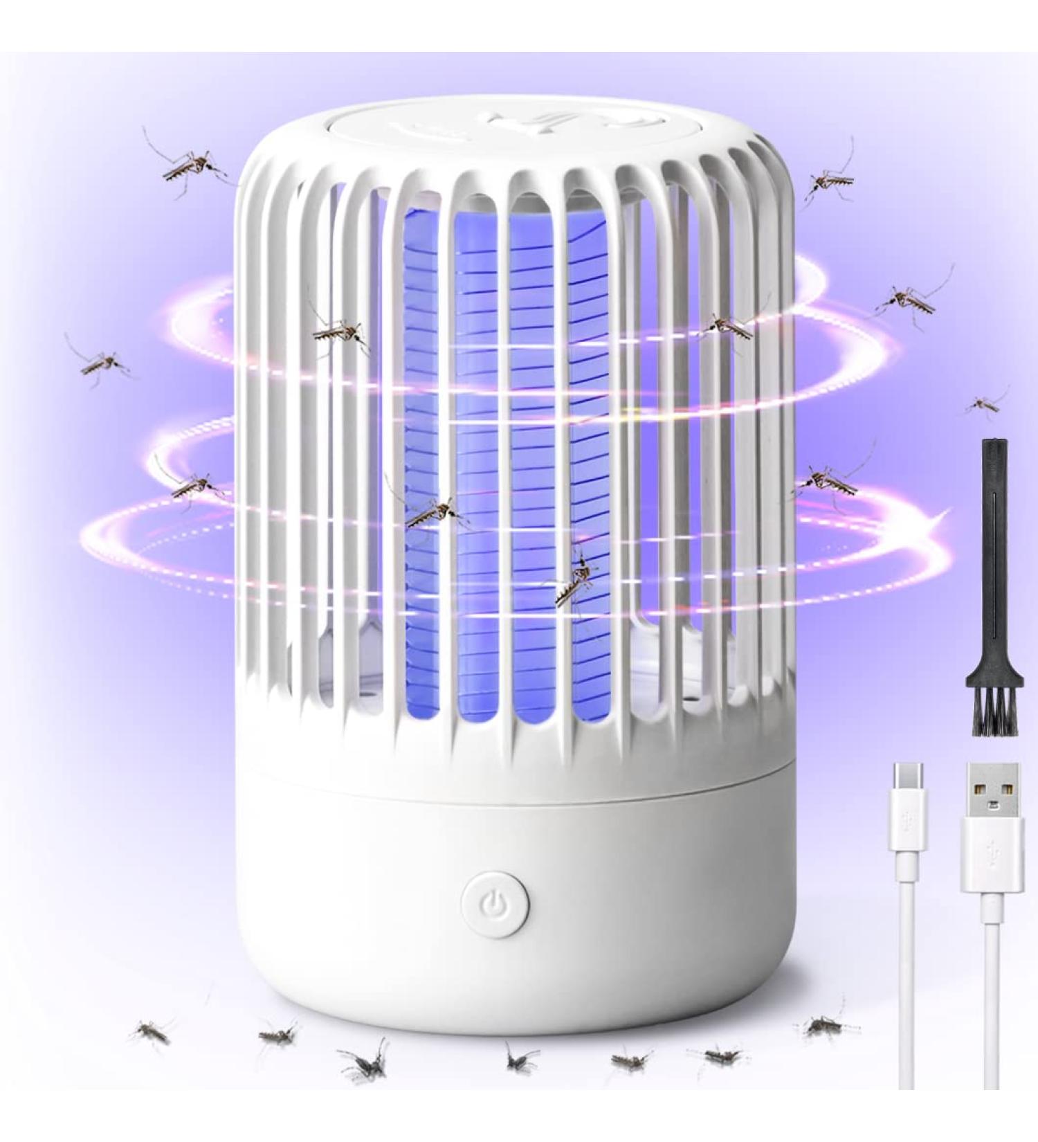Mosquito Zapper Lamp Bug Zapper Mosquito Repellent Electric Light 360 Powerful USB Fly Zapper Control Traps for Indoor and Outdoor - Buy Online on GoSupps.com