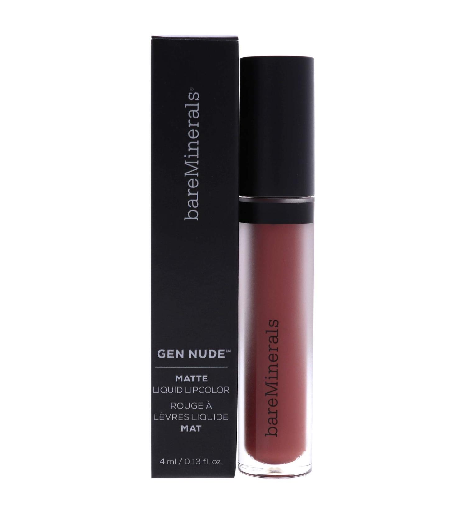 bareMinerals Gen Nude Matte Liquid Lip Color Friendship - 0.13 Fl Oz - Buy Online on GoSupps.com