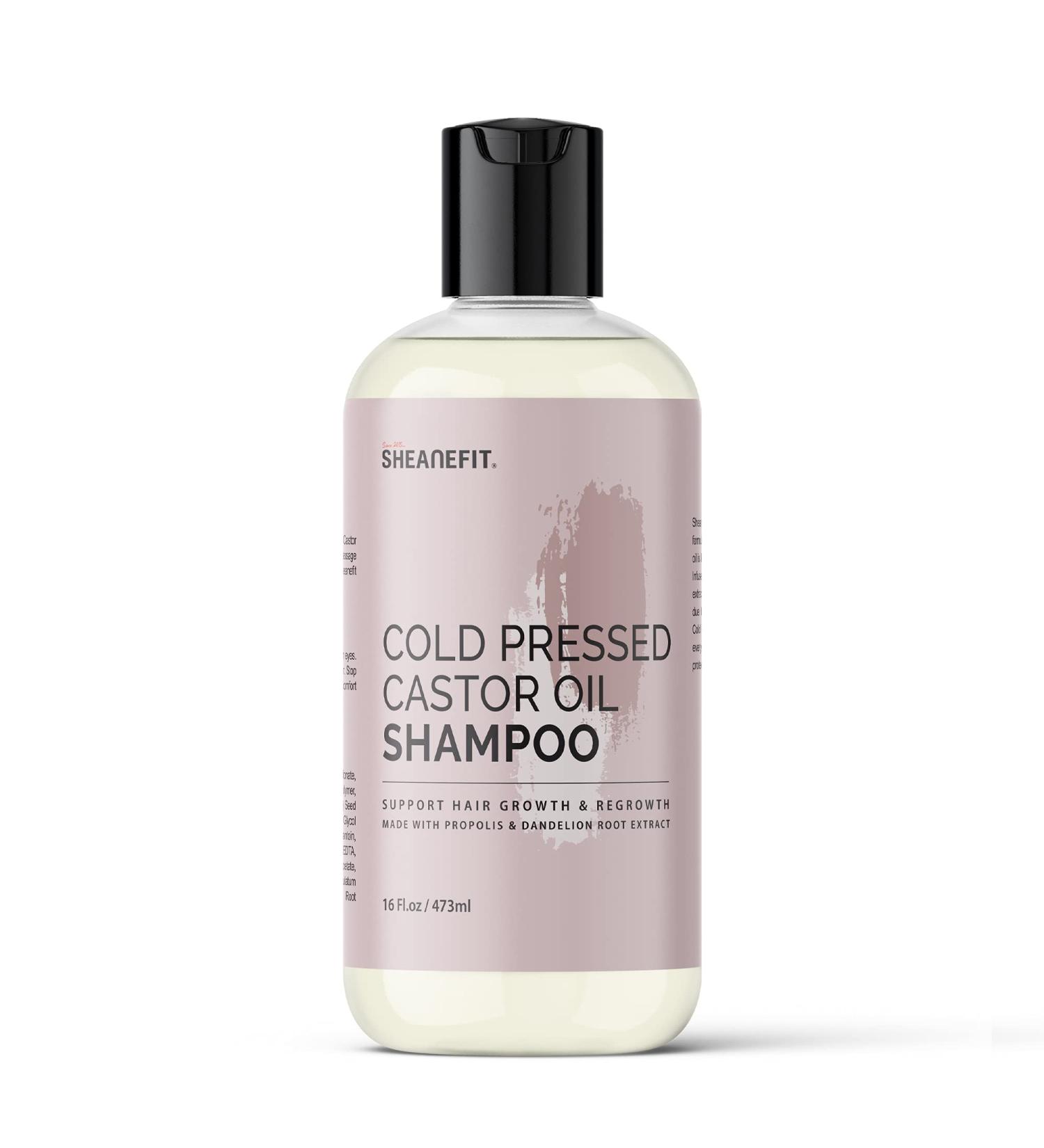 Cold Pressed Castor Oil Shampoo & Conditioner Set 16oz | Nourish & Strengthen Hair Growth | International Shipping - Buy Online on GoSupps.com