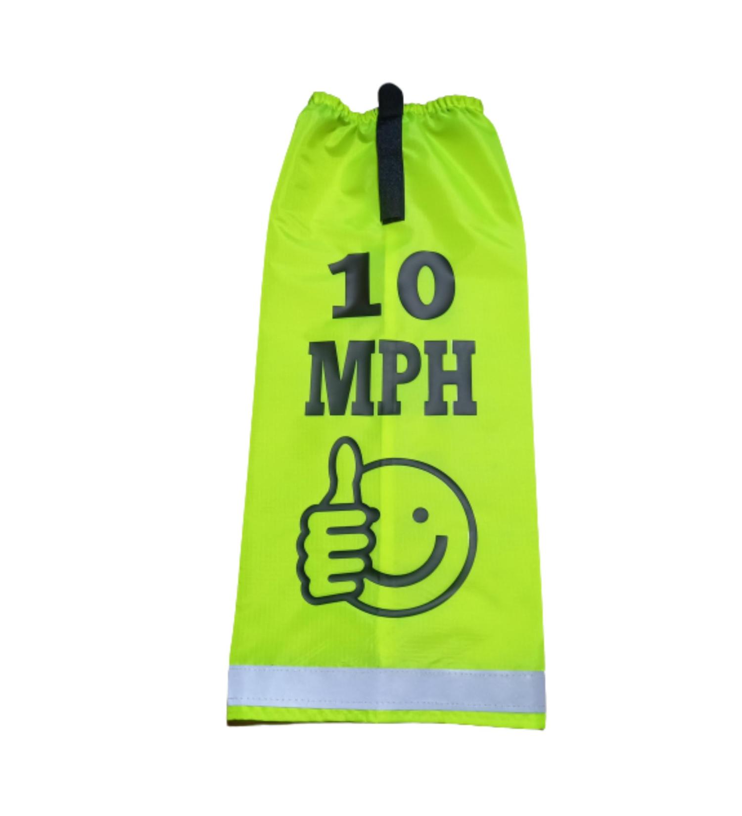 HORSE Hi Viz Fluorescent Tail Sleeve Equestrian Riding Safety Horse Tail Guard High Visibility Horse Riding Hi Viz Horse Reflector Flo Yellow (Horse FLO YELLOW 10 MPH) Horse FLO YELLOW 10 MPH