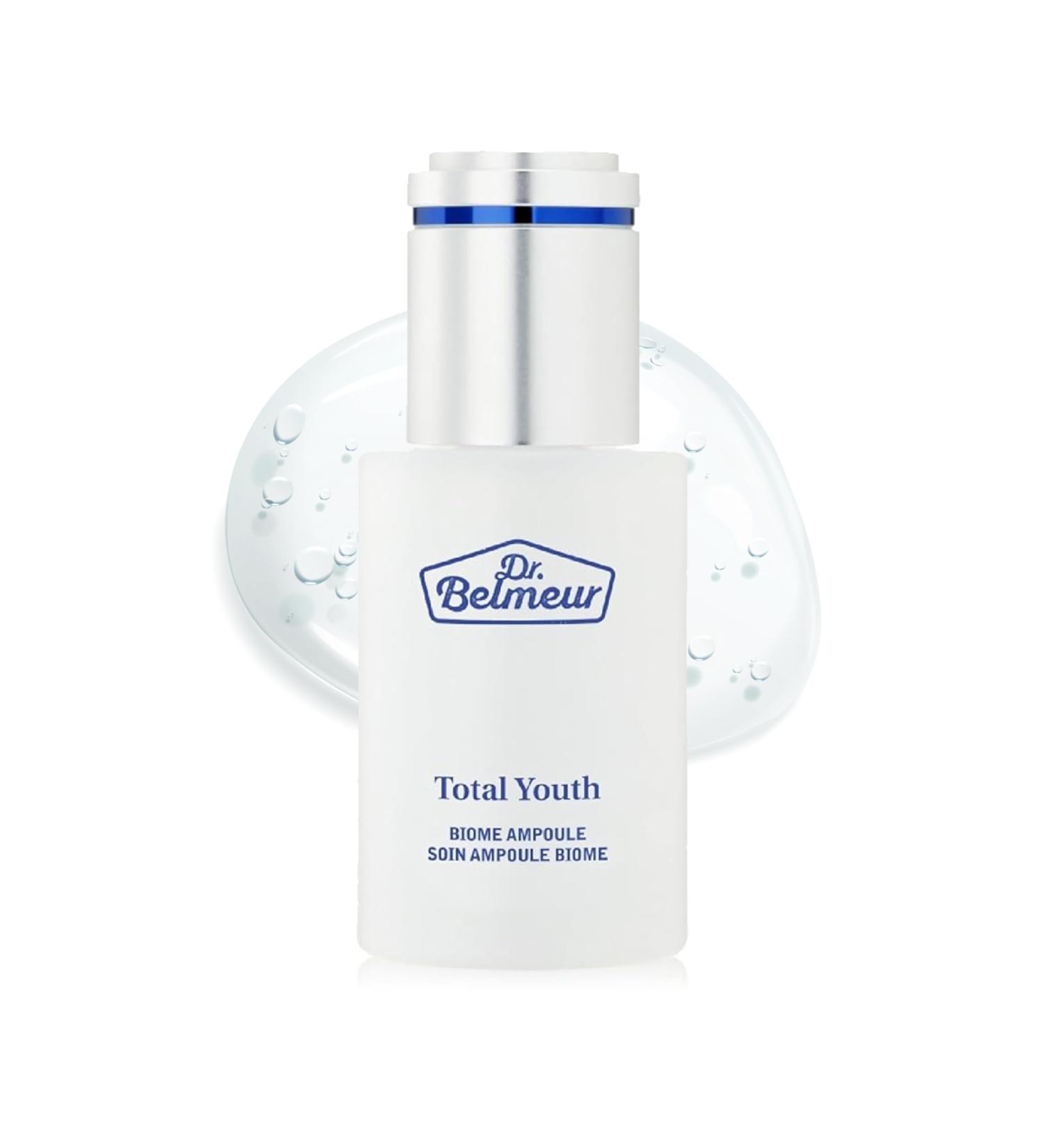 Total Youth Biome Ampoule 1.2fl oz - Premium Anti-Aging Serum for Wrinkles Elasticity & Hydration | Korean Skin Care by LG Beauty | Collagen Niacinamide & Licorice - Buy Online on GoSupps.com