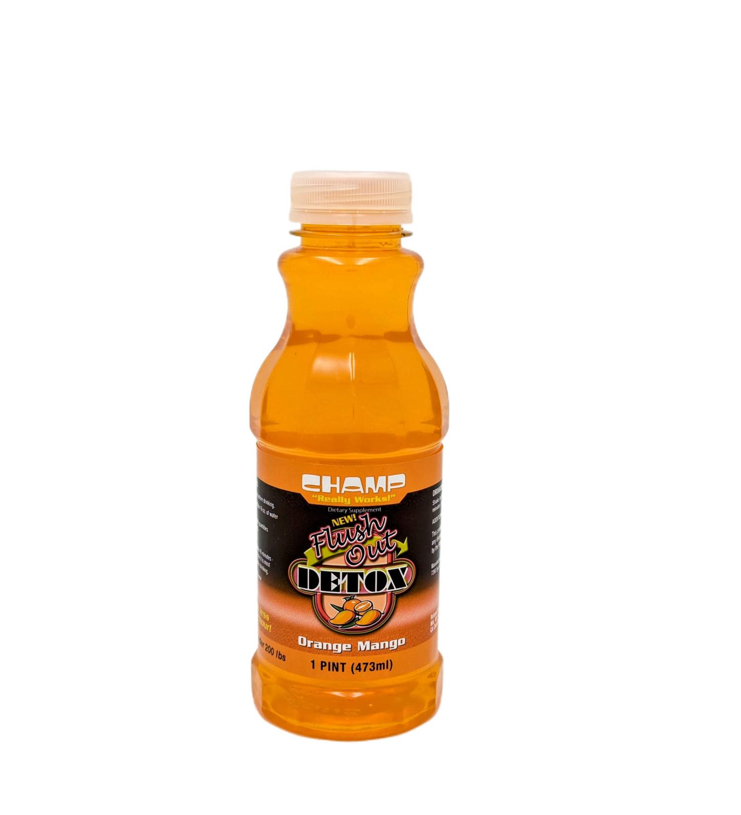 Champ Flush Out Detox Drink - Orange-Mango | Champs Detox - Buy Online on GoSupps.com