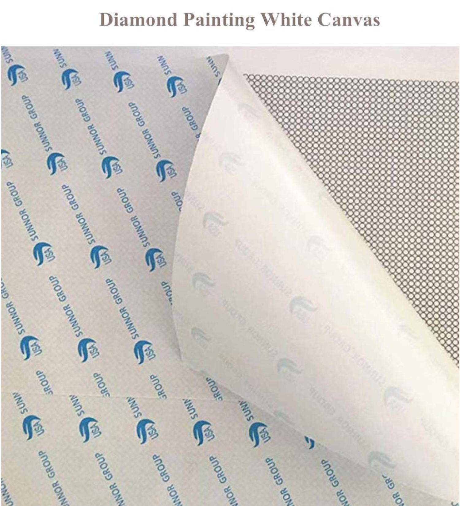 5Pcs OneHippo 30x30CM Diamond Painting Blank Grid Canvas for Custom Embroidery - Round/Square, Glue Included - Buy Online on GoSupps.com