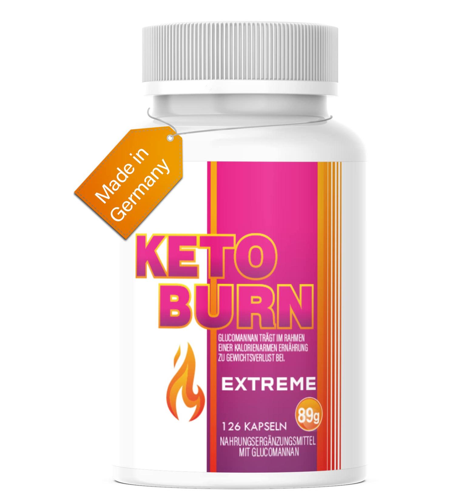 Saint Nutrition Keto Burn* - Weight Loss & Appetite Suppressant for Men & Women | 21-Day Metabolism Booster with Glucomannan Choline B1 & B6 - 6 Capsules per Day - Buy Online on GoSupps.com