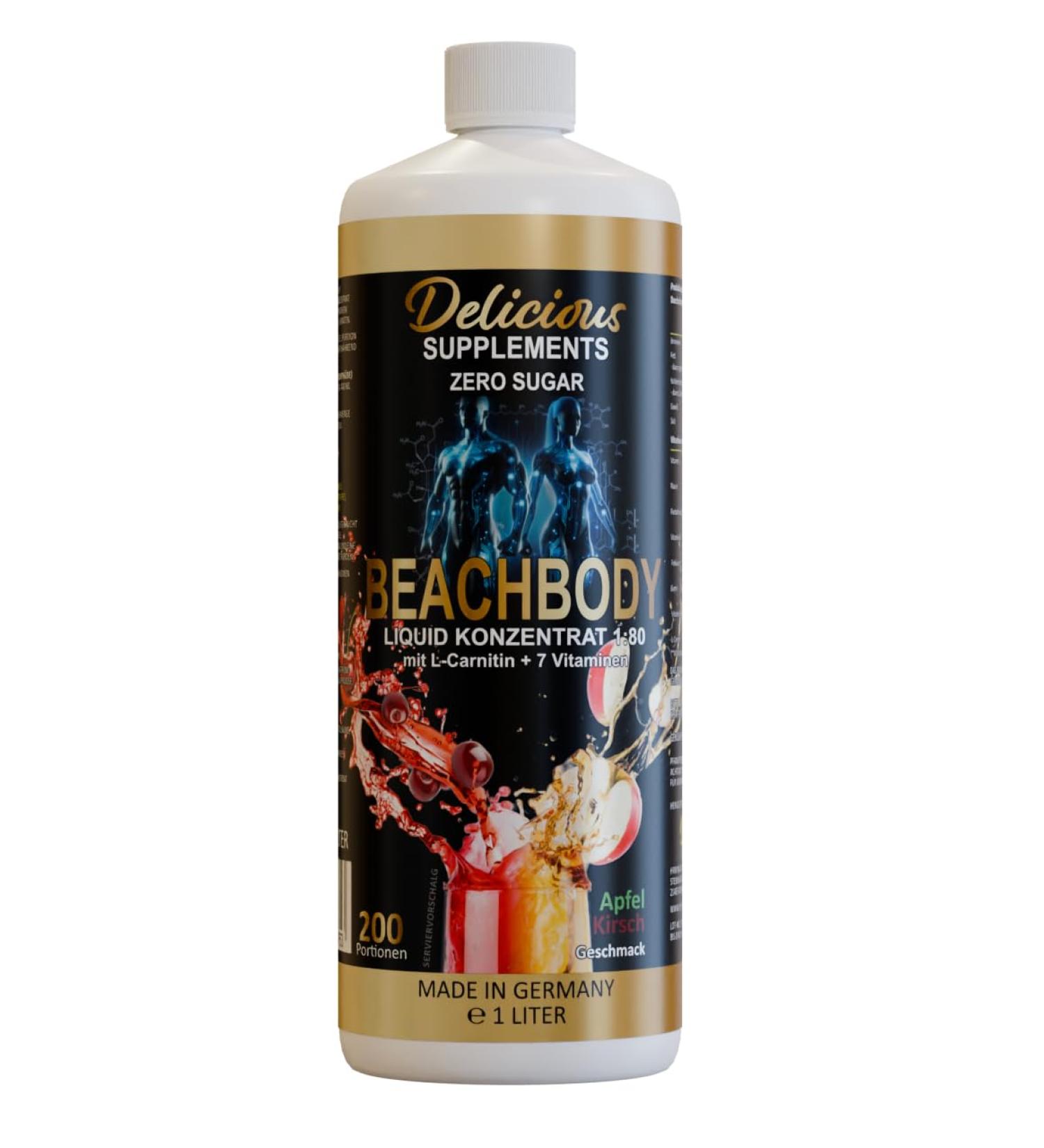 Buy Delicious Beachbody Liquid Apfel Kirsch - Refreshing Flavor for International Shipping - Buy Online on GoSupps.com
