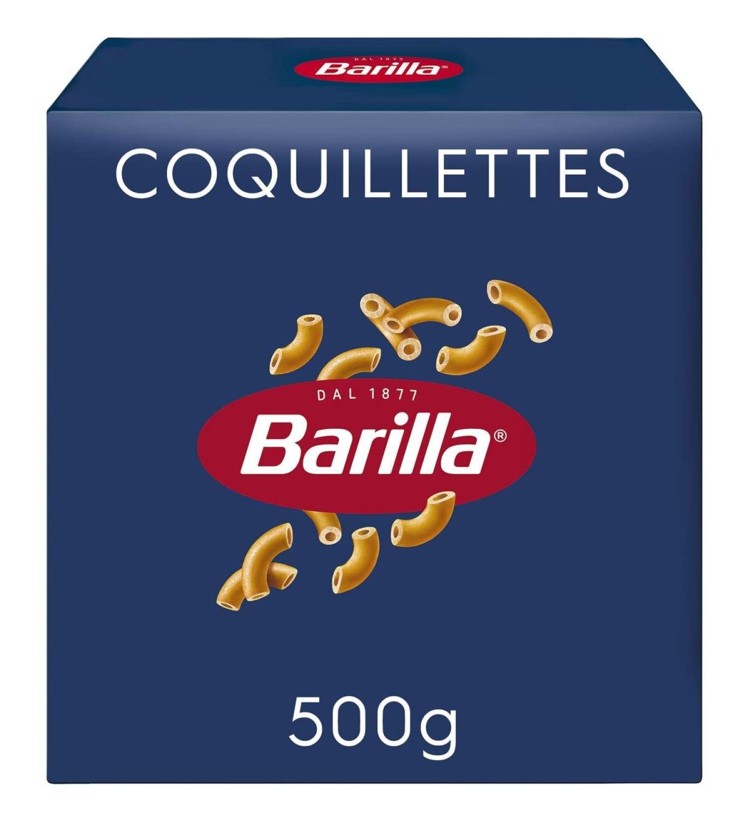 AUCHAN Pack of 3 units *** BARILLA Coquillettes 500g