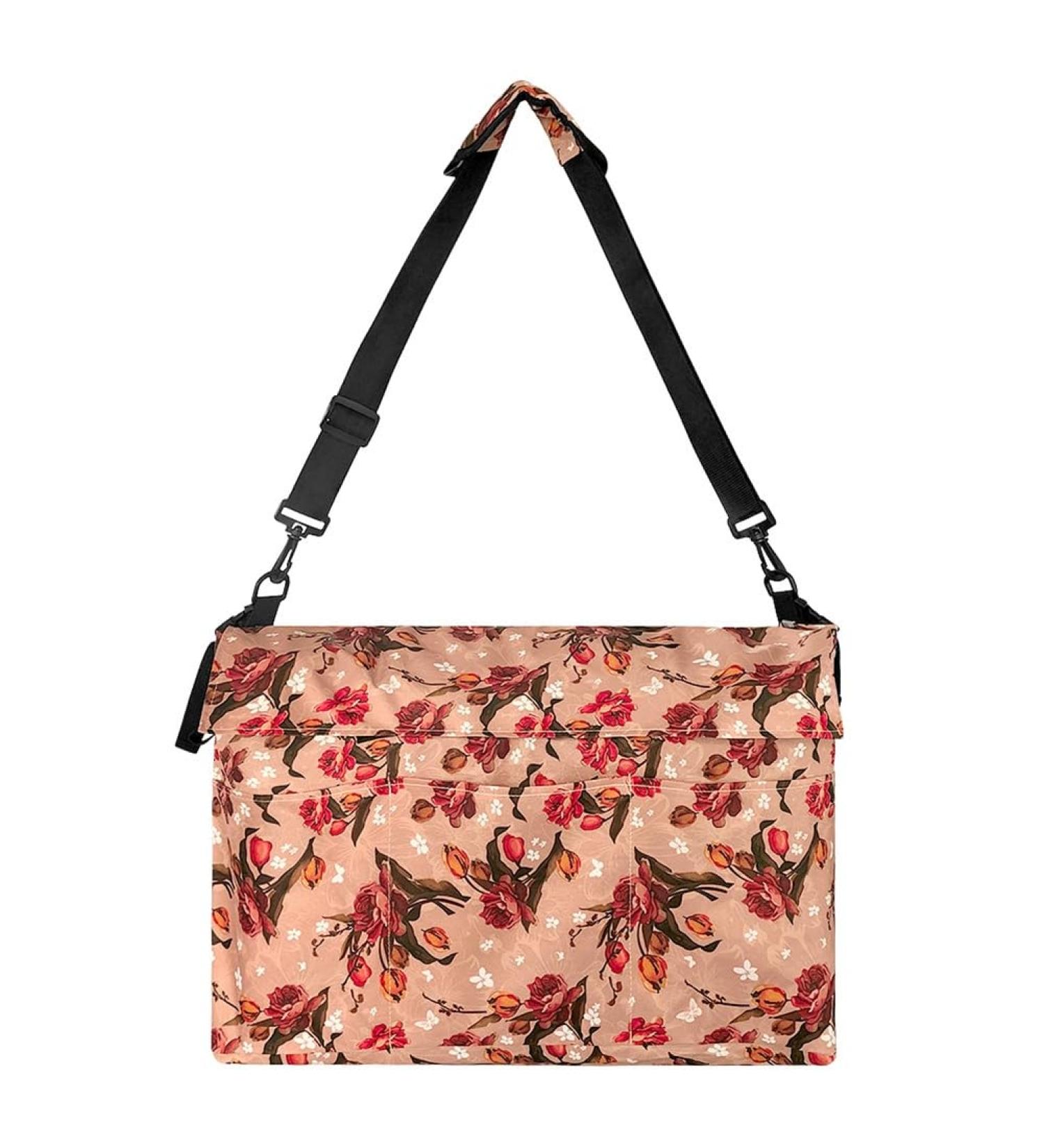 Tovmekdjn Wheelchair Bag Printed Wheelchair Bag Polyester Cloth Bag Electric Wheelchair Walker Accessory Bag Wheelchair Bag - Buy Online on GoSupps.com