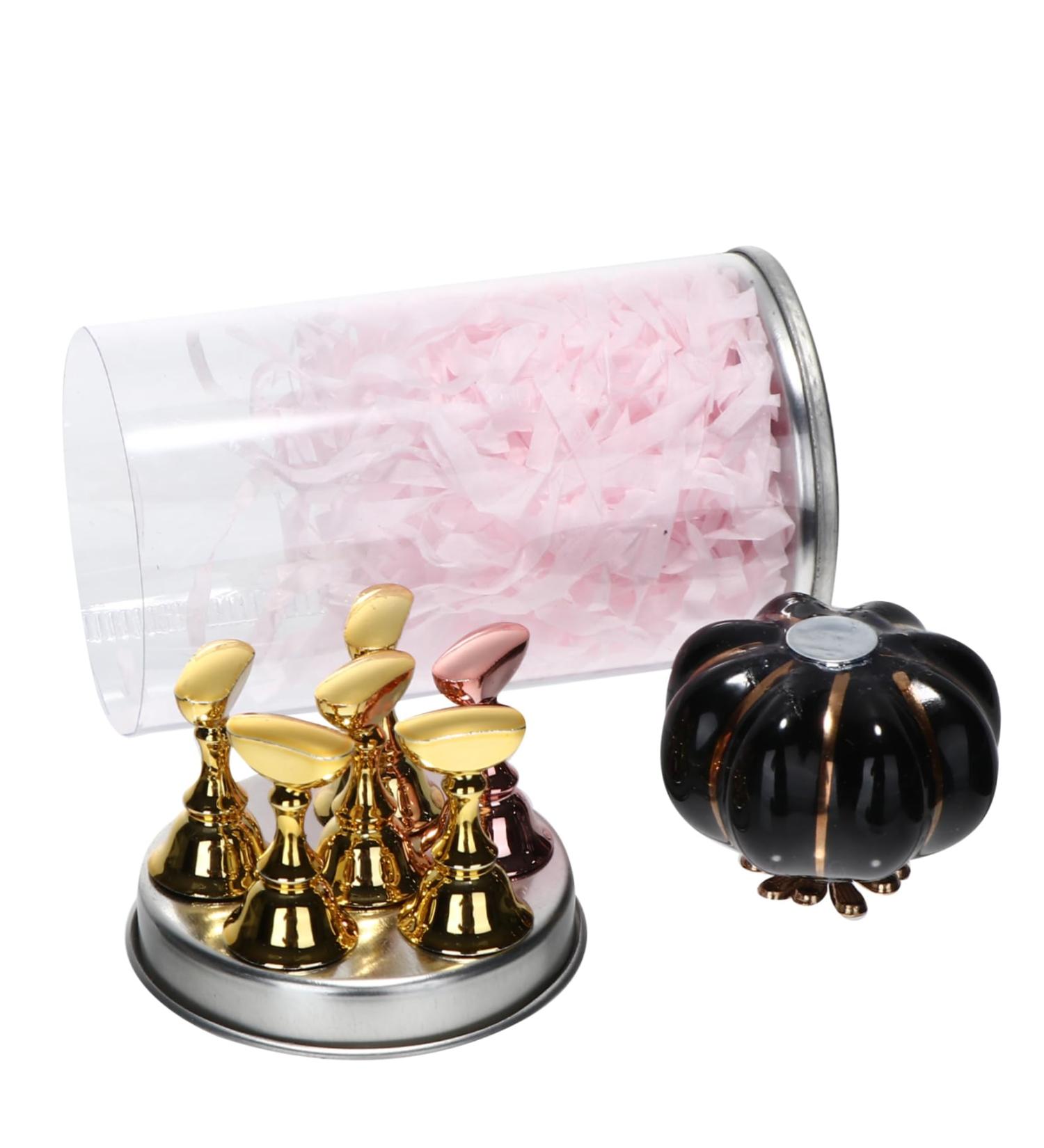 Beavorty 1 Set nail holder pedicure tip stand fake nail tip stand pedicure stand false nail tip holder nail art display rack nail display stand Nail Art Tool alloy Metal 8.15x4.5cm Assorted Color - Buy Online on GoSupps.com