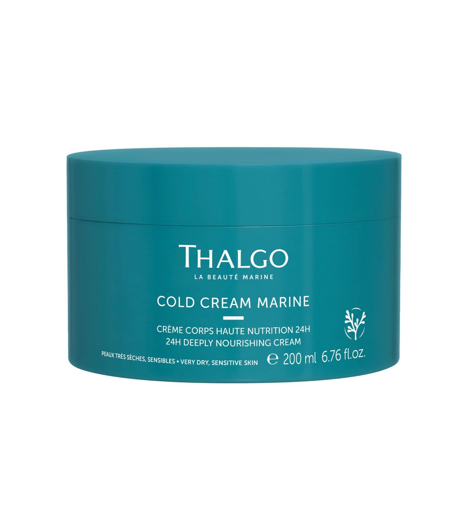 Thalgo THALGO Moisturizing Body Cream Intensive Care for Dry Skin Delicate Texture Long Lasting Protection 200ml