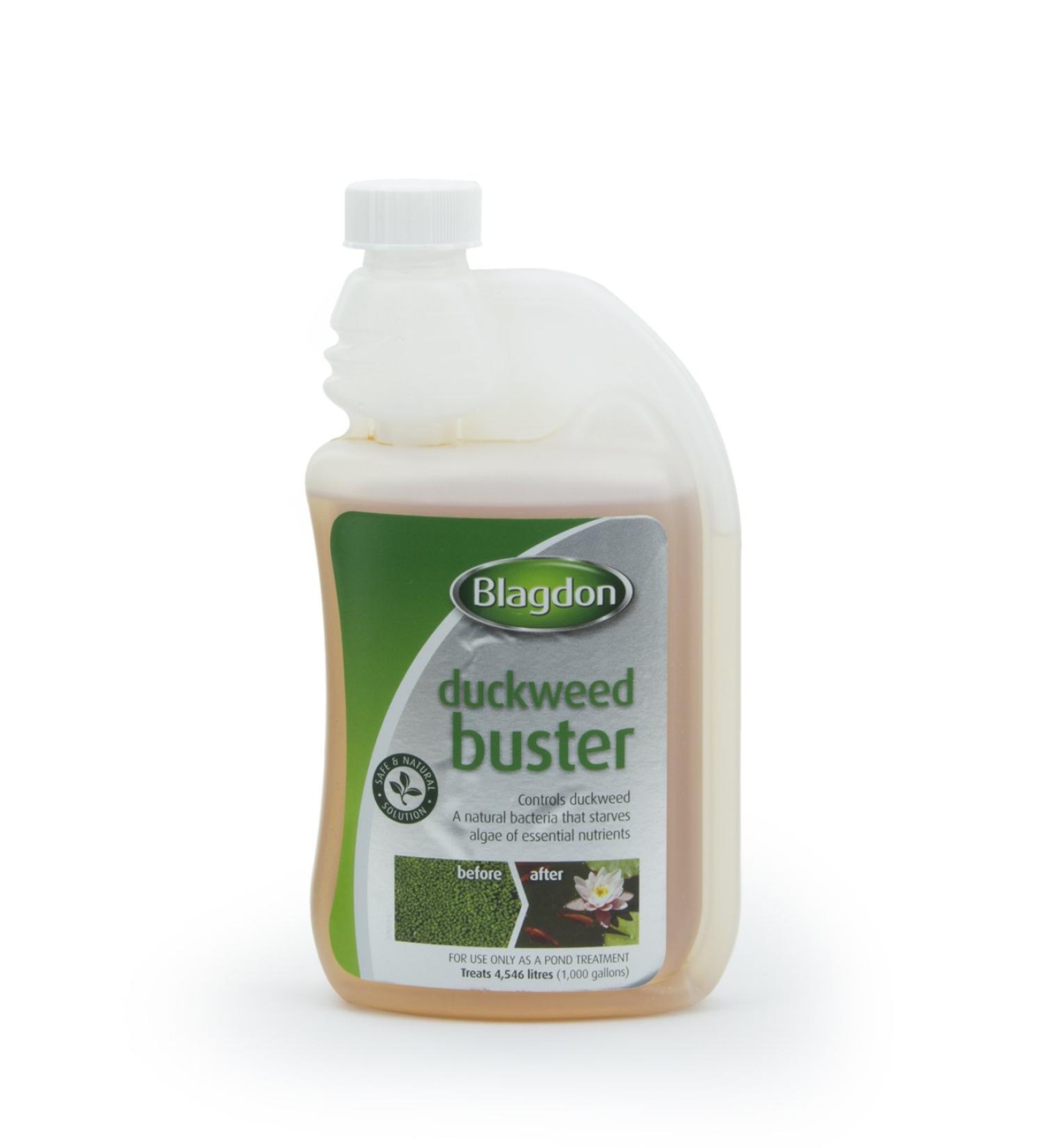 Blagdon Pond Duckweed Buster 500ml - Natural Control for Duckweed in Ponds, Treats 4 546 Litres - Buy Online on GoSupps.com