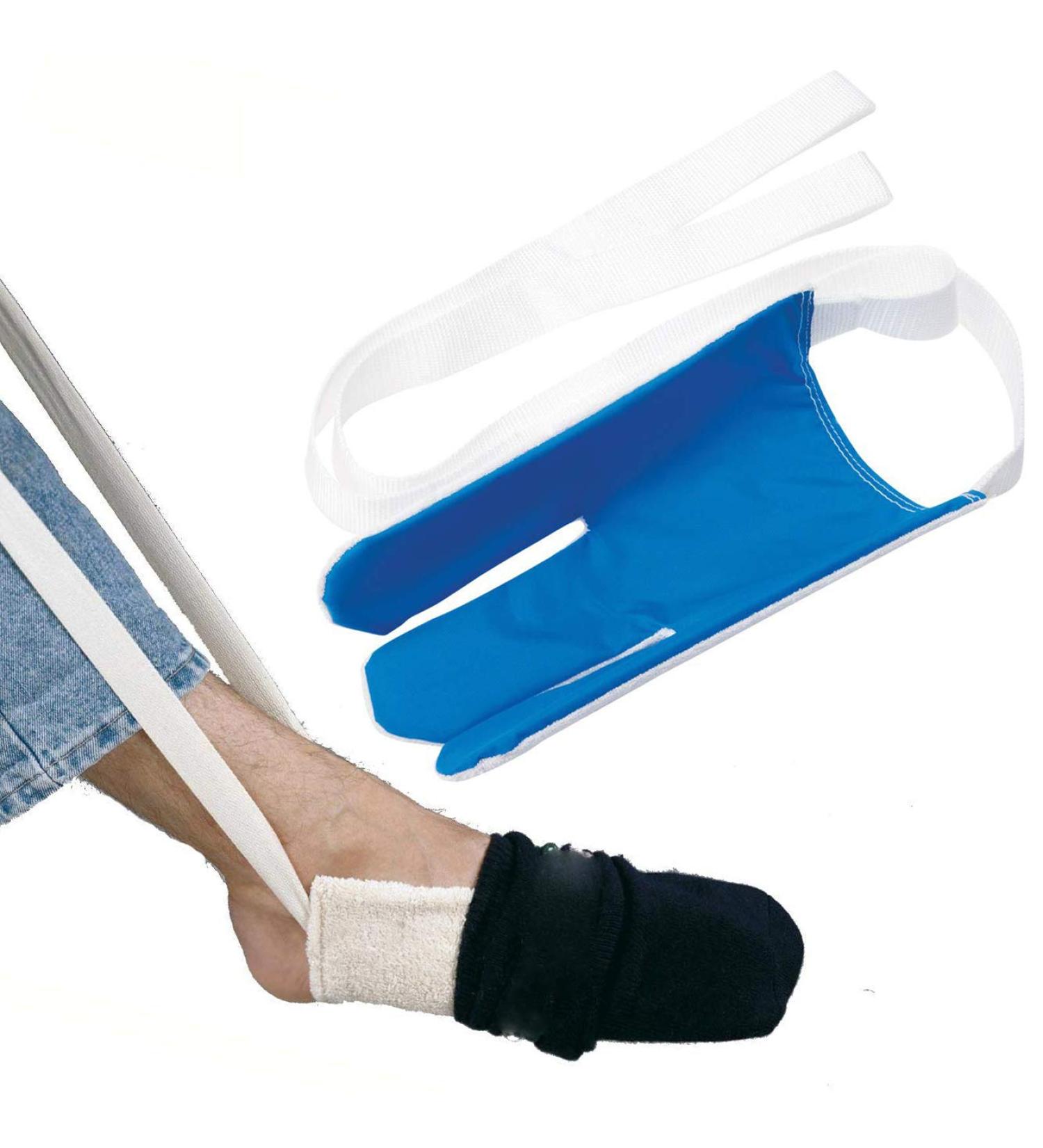 Fairman Socks Aid - Easy-On-Off Stocking Slider for Elderly/Pregnant with Reduced Mobility (Navy Blue) - Buy Online on GoSupps.com