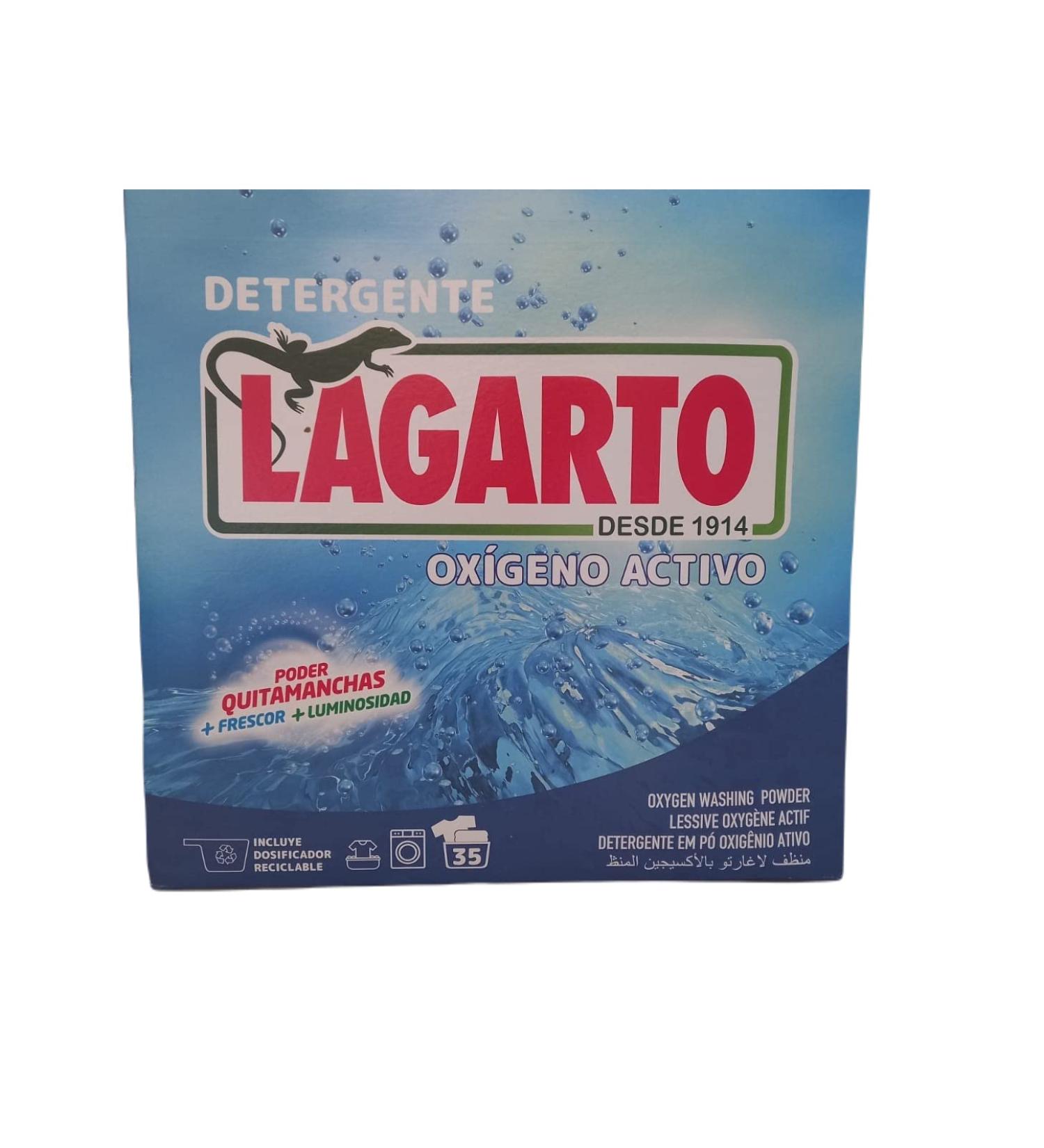 Lizard Detergent Active Oxygen 2.66 KG - Buy Online on GoSupps.com
