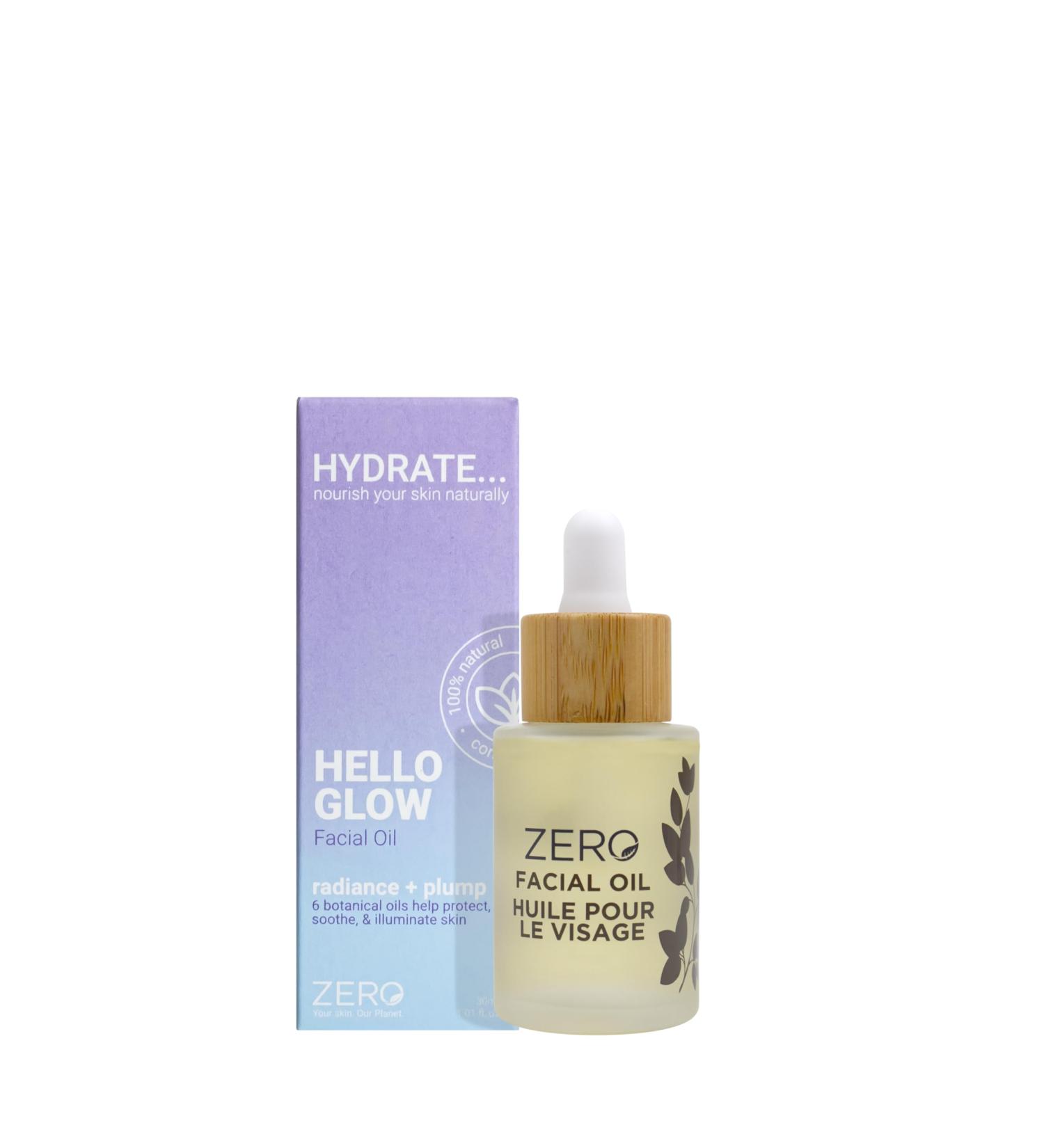 Skin Academy Zero Hydrate | Hello Glow Facial Oil | Radiance + Plump | 6 Natural Botanical Oils | Vegan | 30ml - Buy Online on GoSupps.com