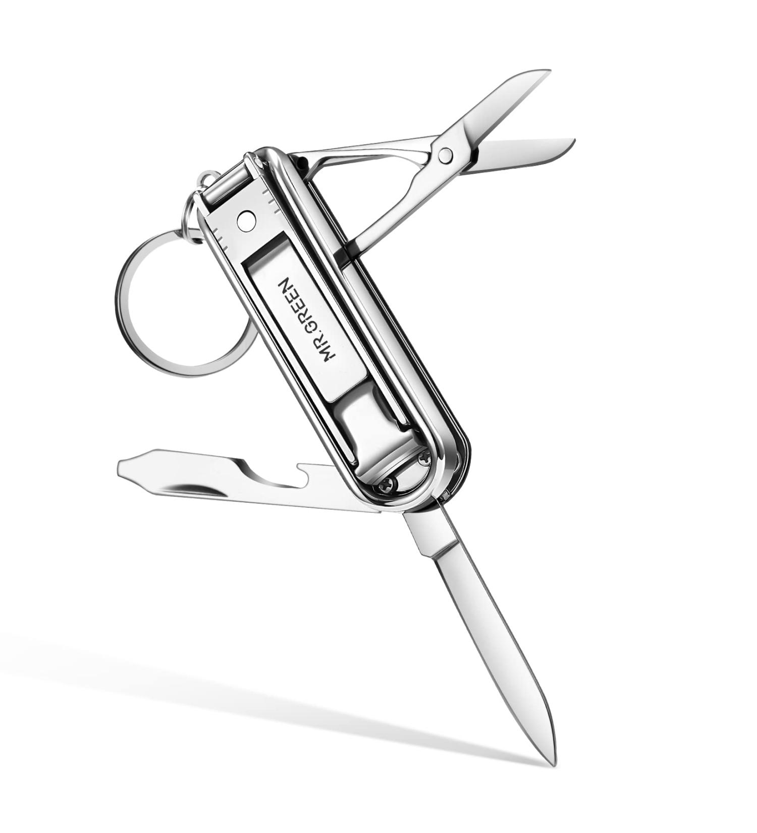 MR.GREEN Stainless Steel Multifunctional Nail Clippers - 6 Functions, Large Size - Buy Online on GoSupps.com